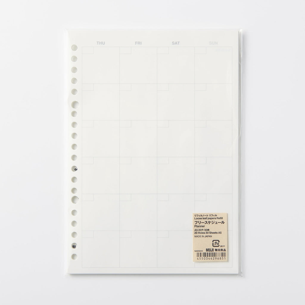Loose Leaf Papers - A5 Refill