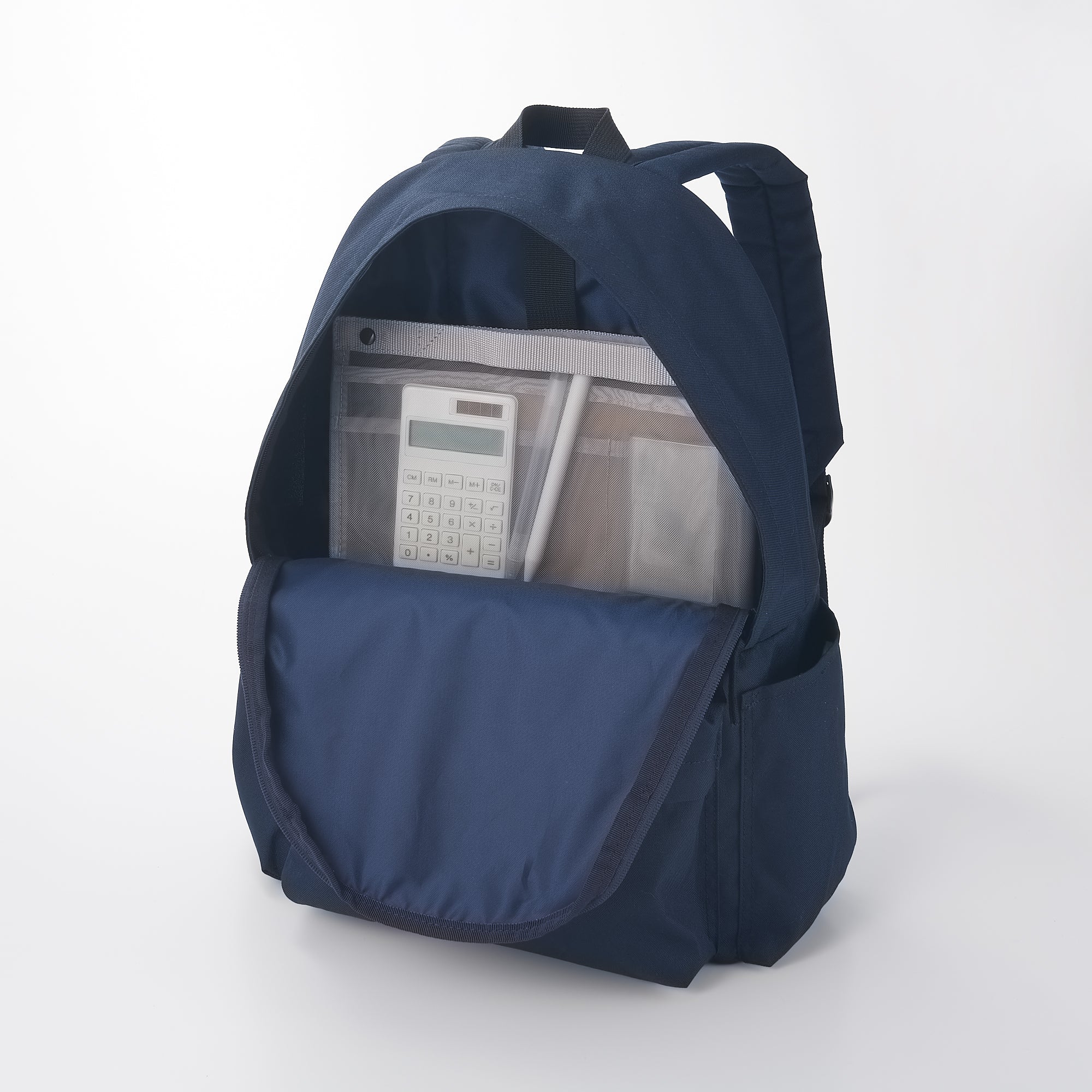 Nylon Mesh Bag Organizer Vertical A4 - Gray