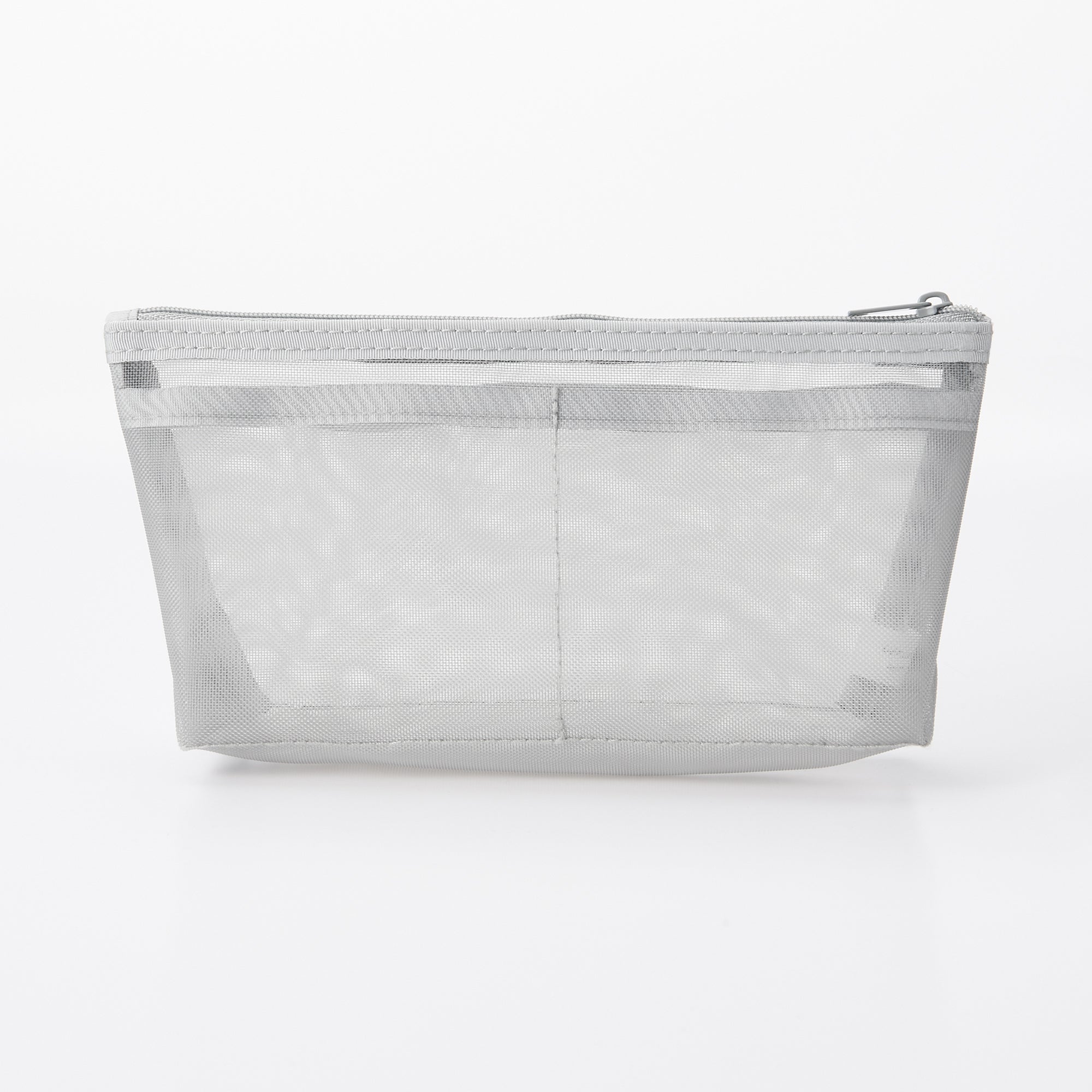 Nylon Mesh Pen Case with Gusset