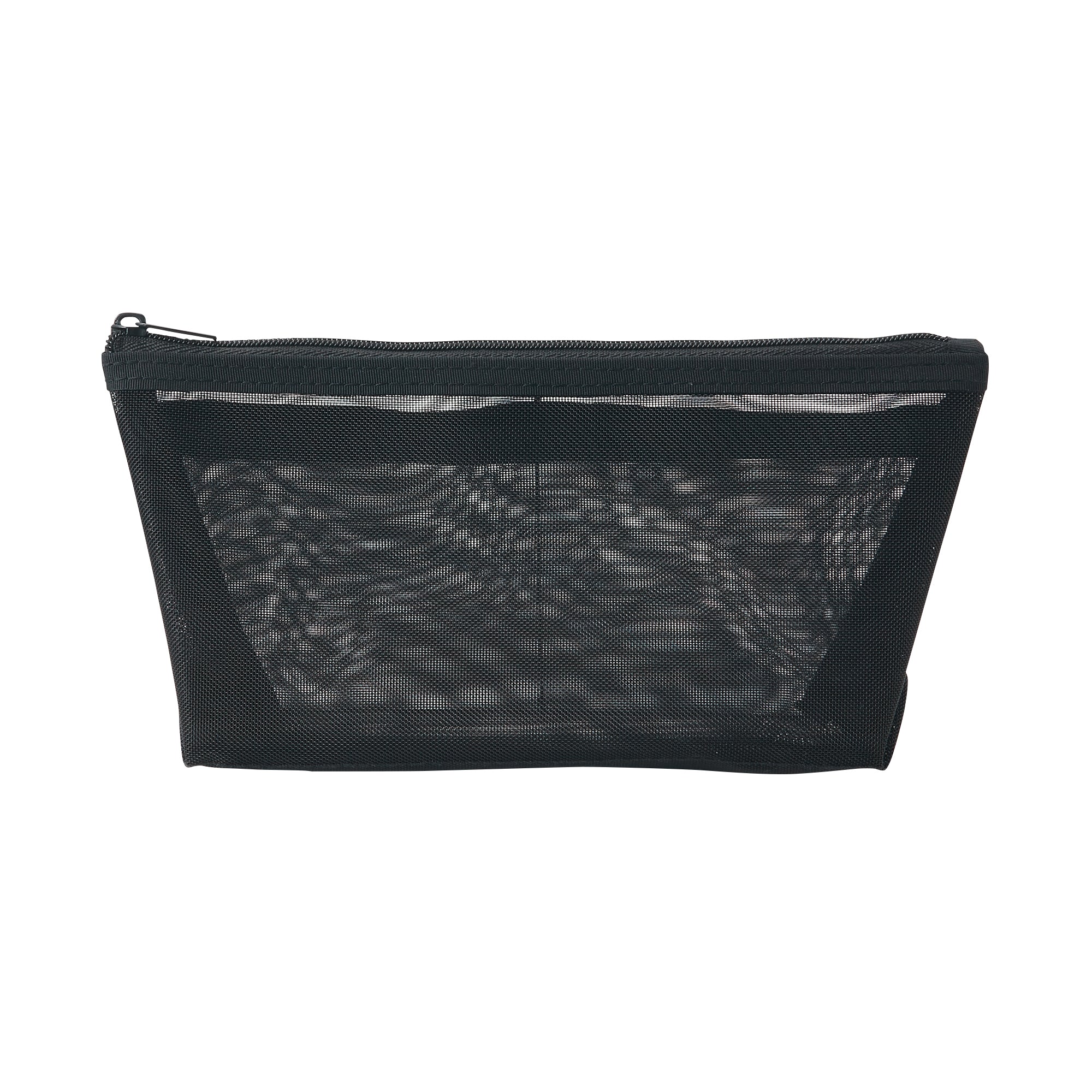 Nylon Mesh Pen Case with Gusset