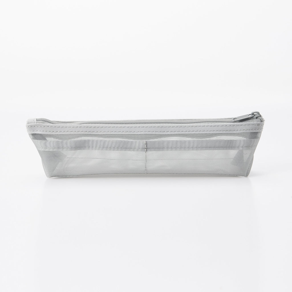 Nylon Mesh Pen Case with Gusset
