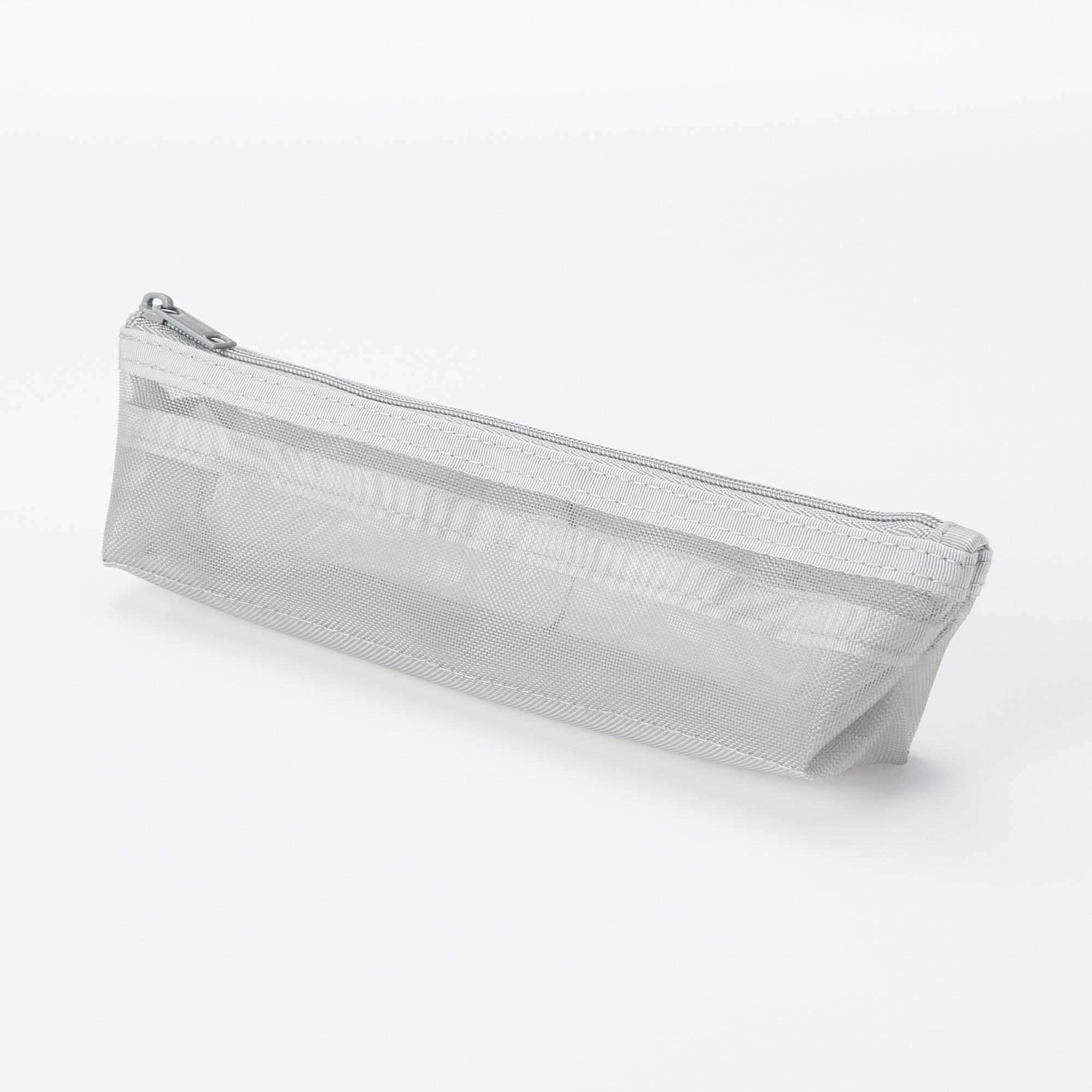 Nylon Mesh Pen Case with Gusset