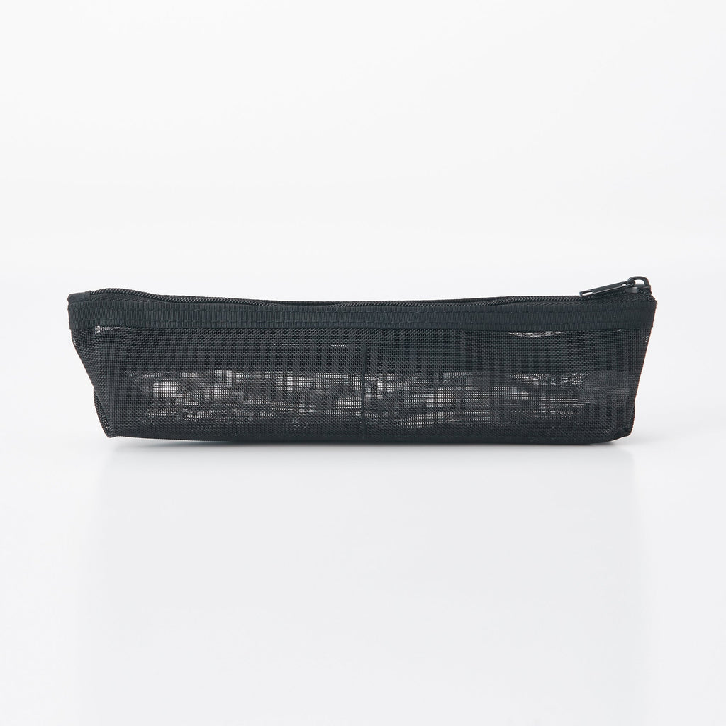 Nylon Mesh Pen Case with Gusset