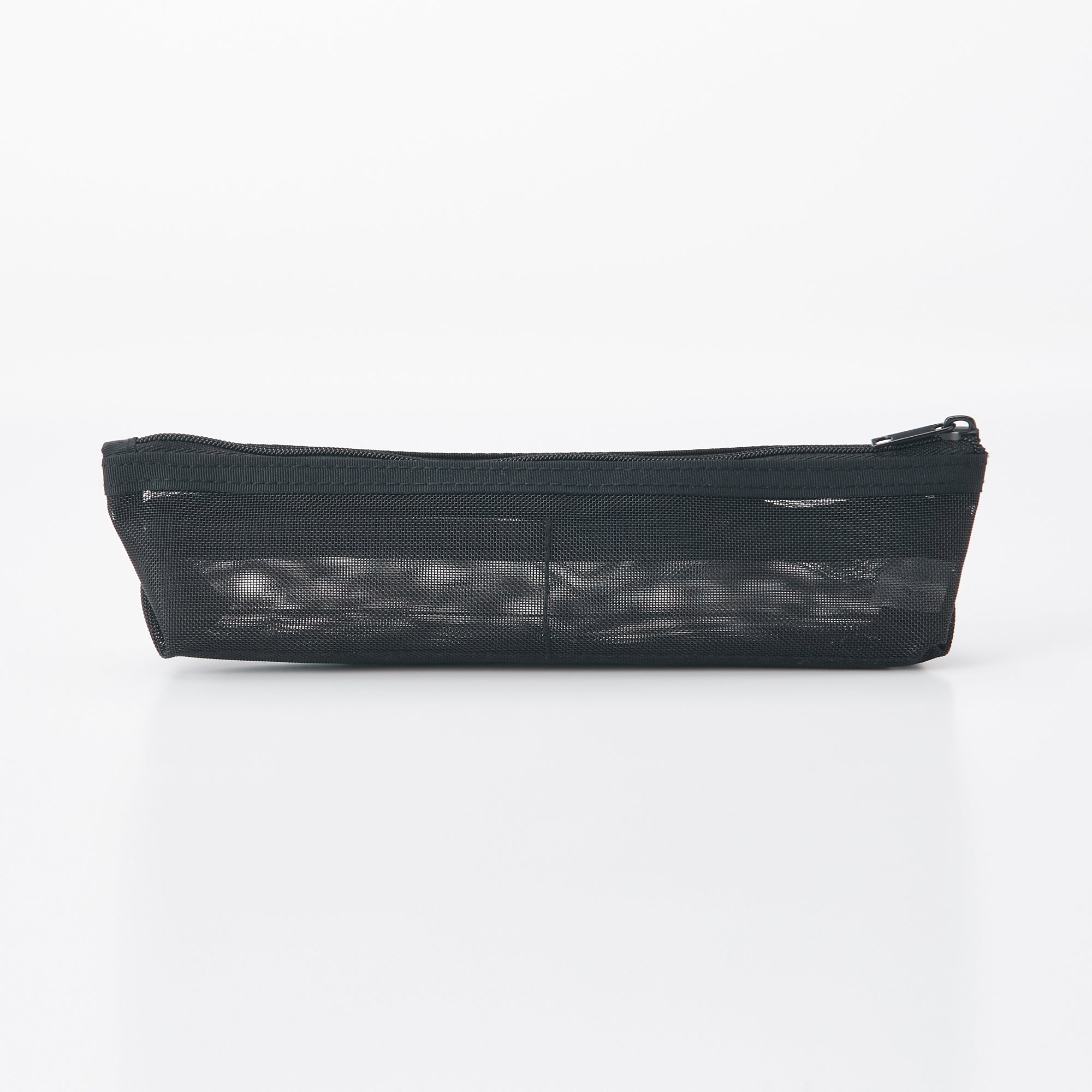 Nylon Mesh Pen Case with Gusset