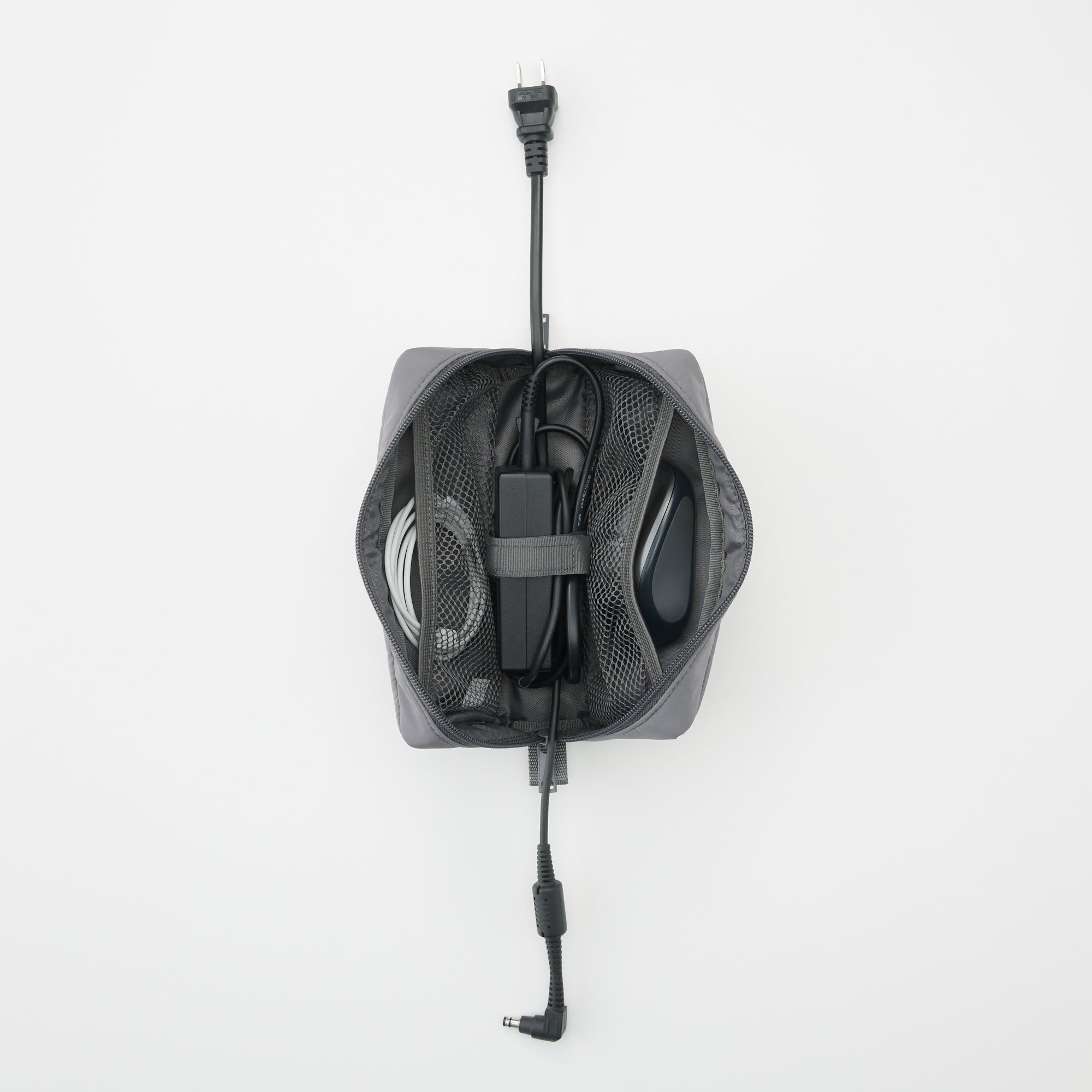 Polyester Gadget Pouch - Gray