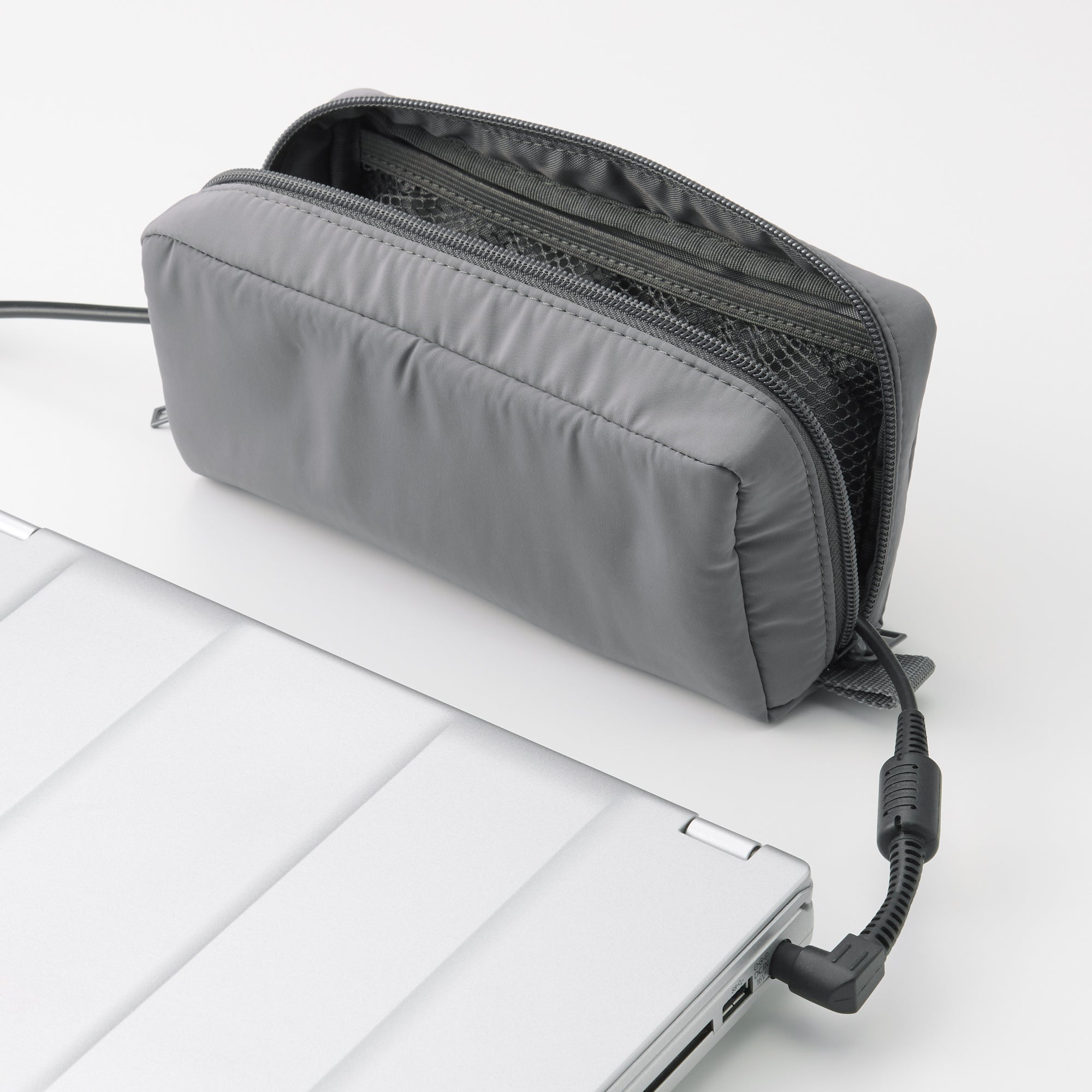 Polyester Gadget Pouch - Gray