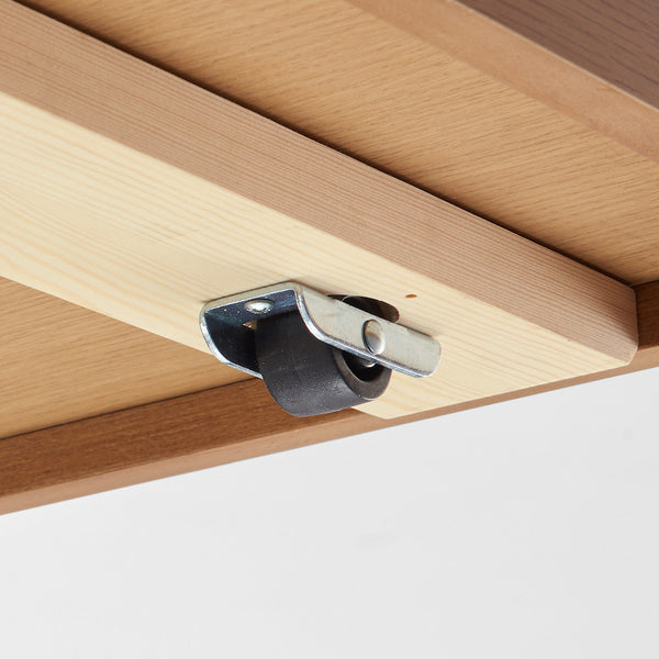 [HD] Wooden Bed Storage Box with Divider