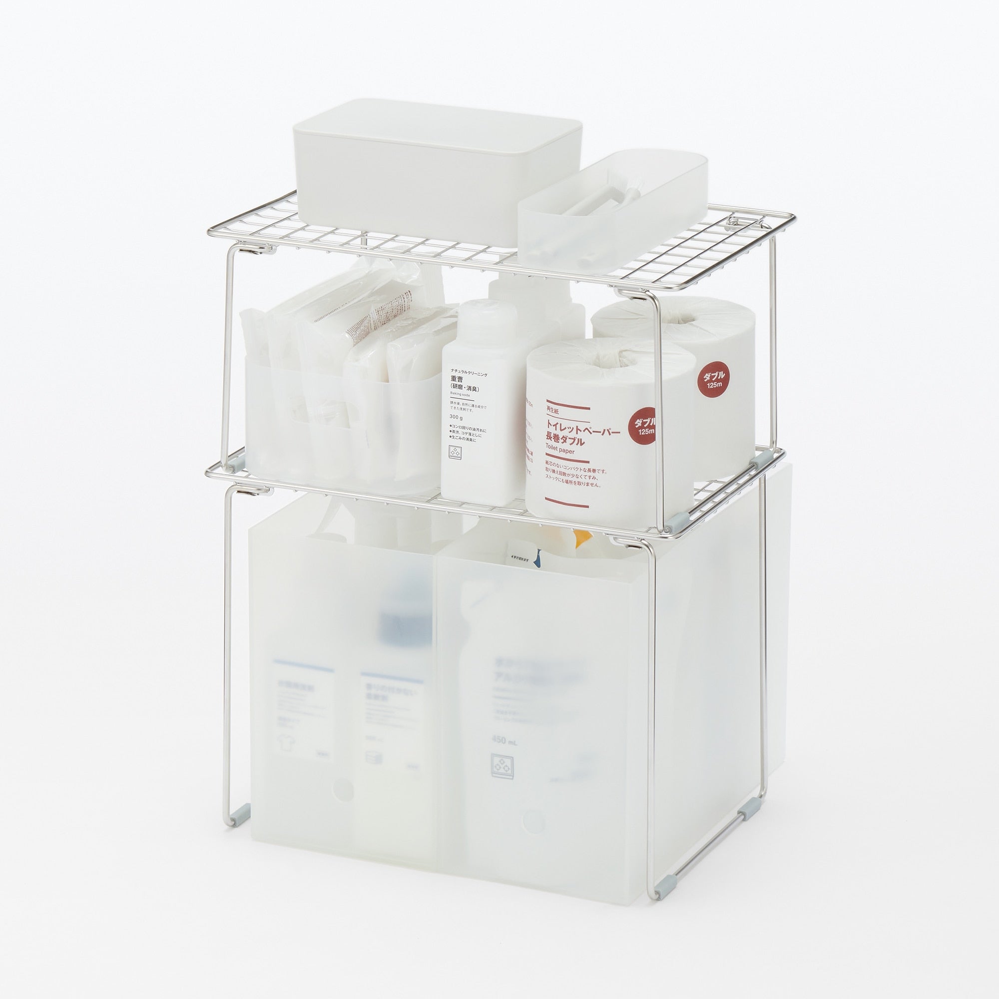 Stainless Steel Under-Sink Rack - Large