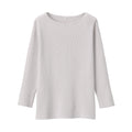 Women Organic Cotton Silk Boat Neck Sweater