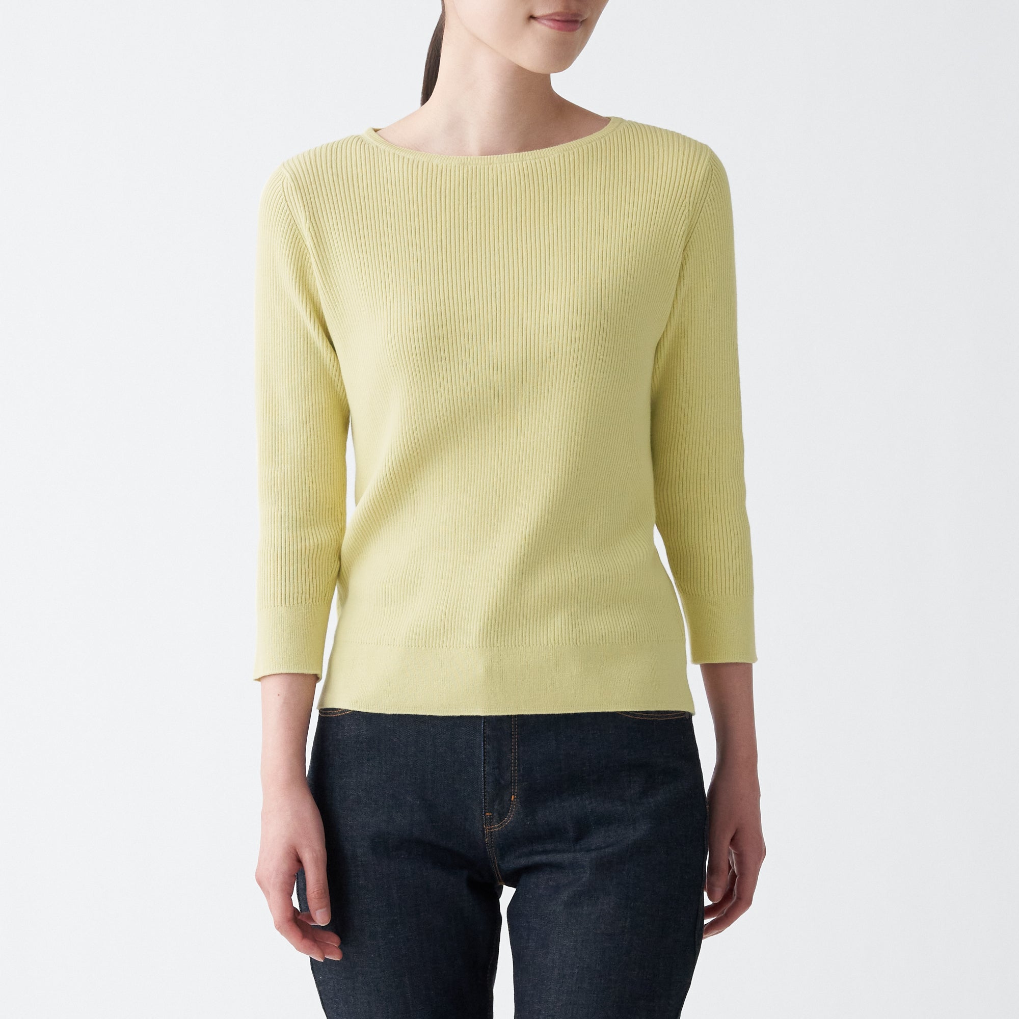 Women Organic Cotton Silk Boat Neck Sweater
