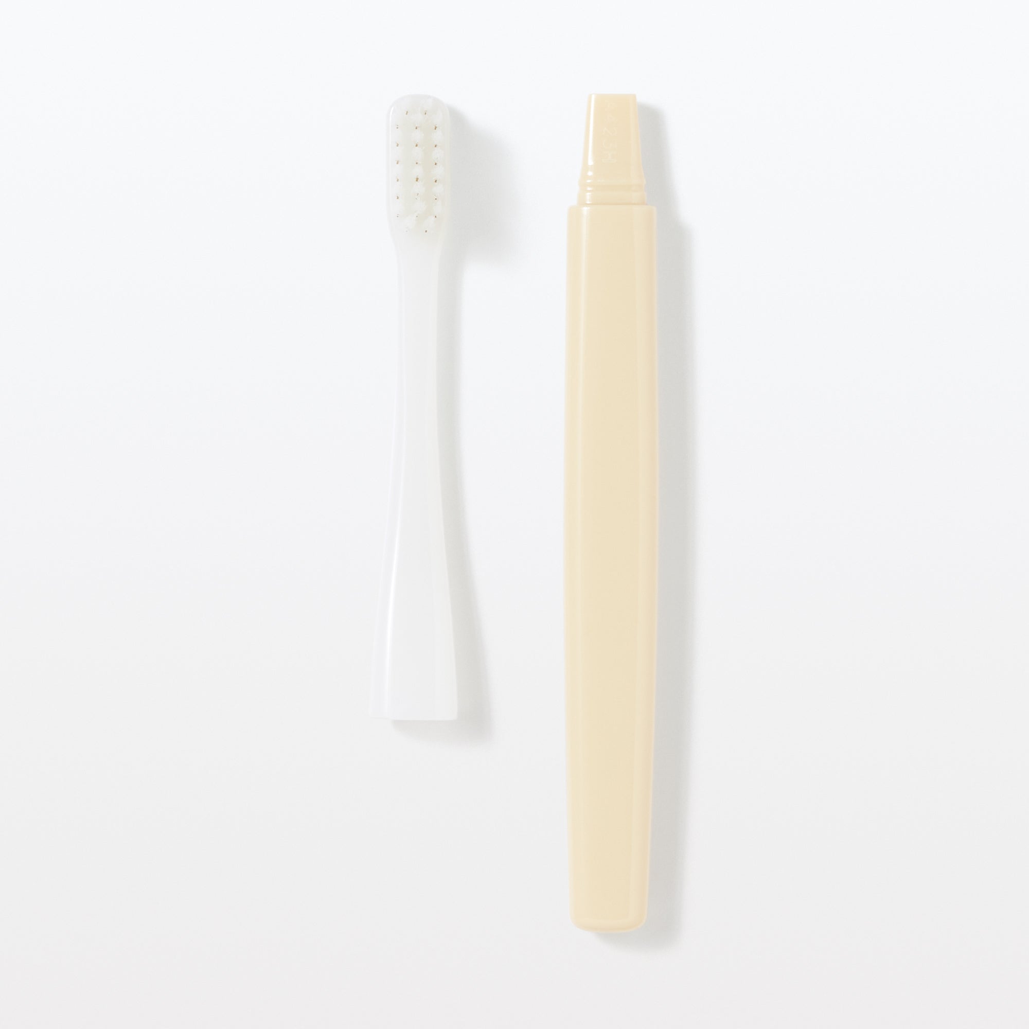 Replaceable Head Soft Toothbrush - Yellow