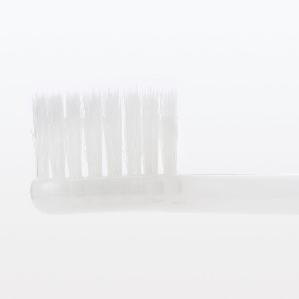 Replaceable Head Wide Soft Toothbrush - White