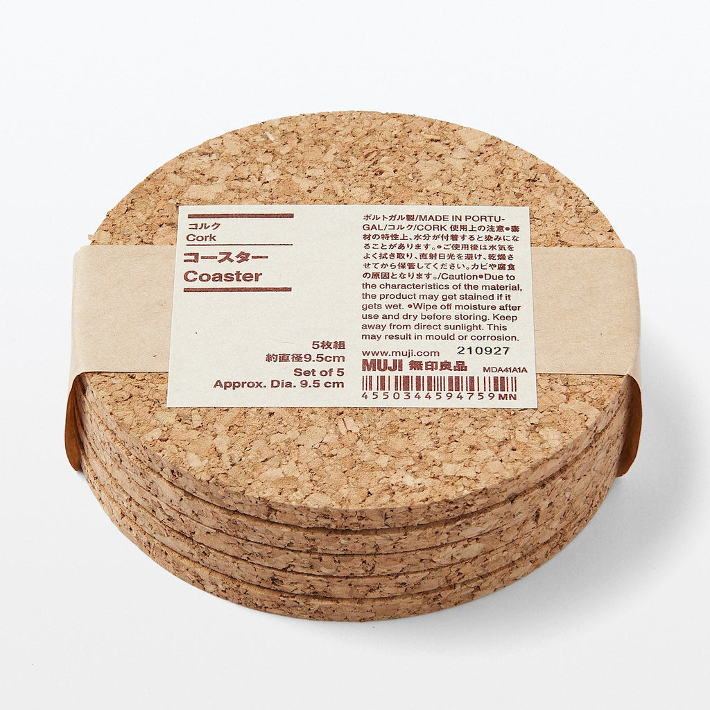 Cork Coasters 5 Pack