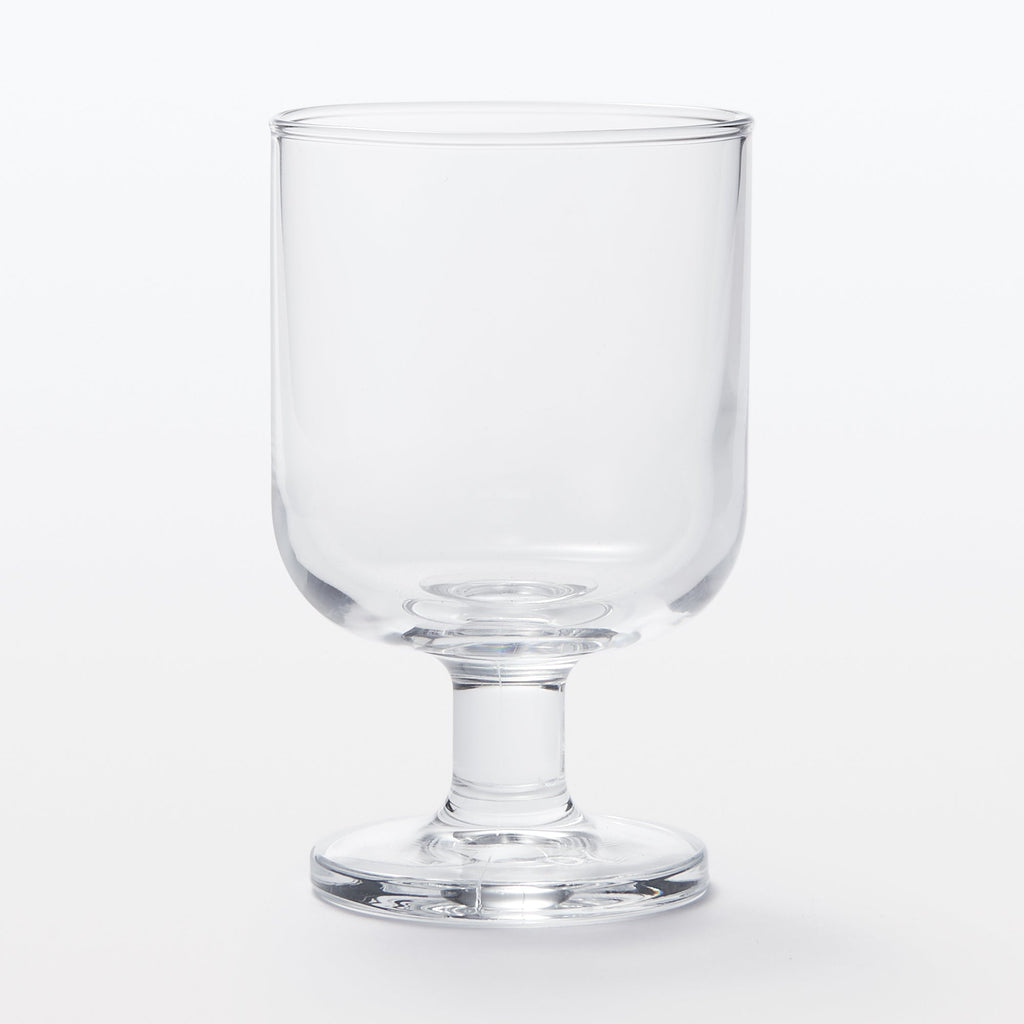 Tempered Glass Stemmed Glass - Small