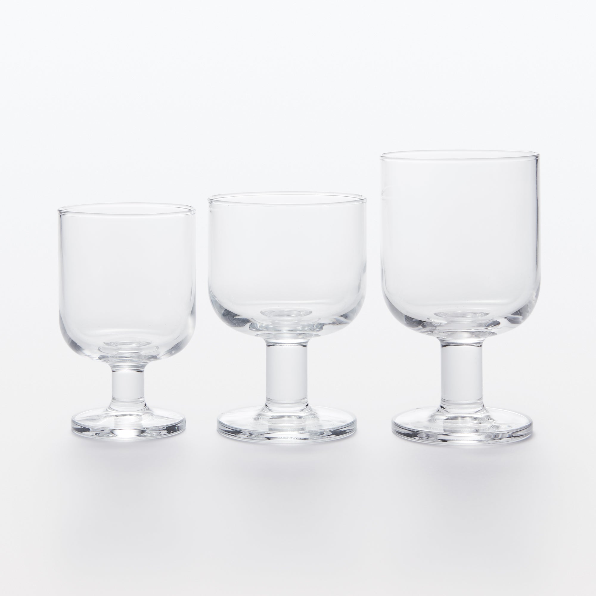 Tempered Glass Stemmed Glass - Small