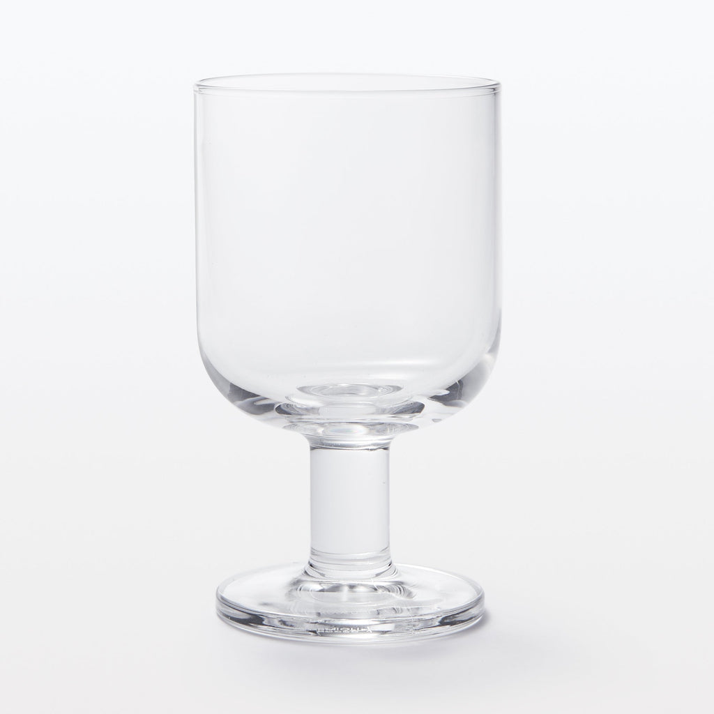 Tempered Glass Stemmed Glass - Medium