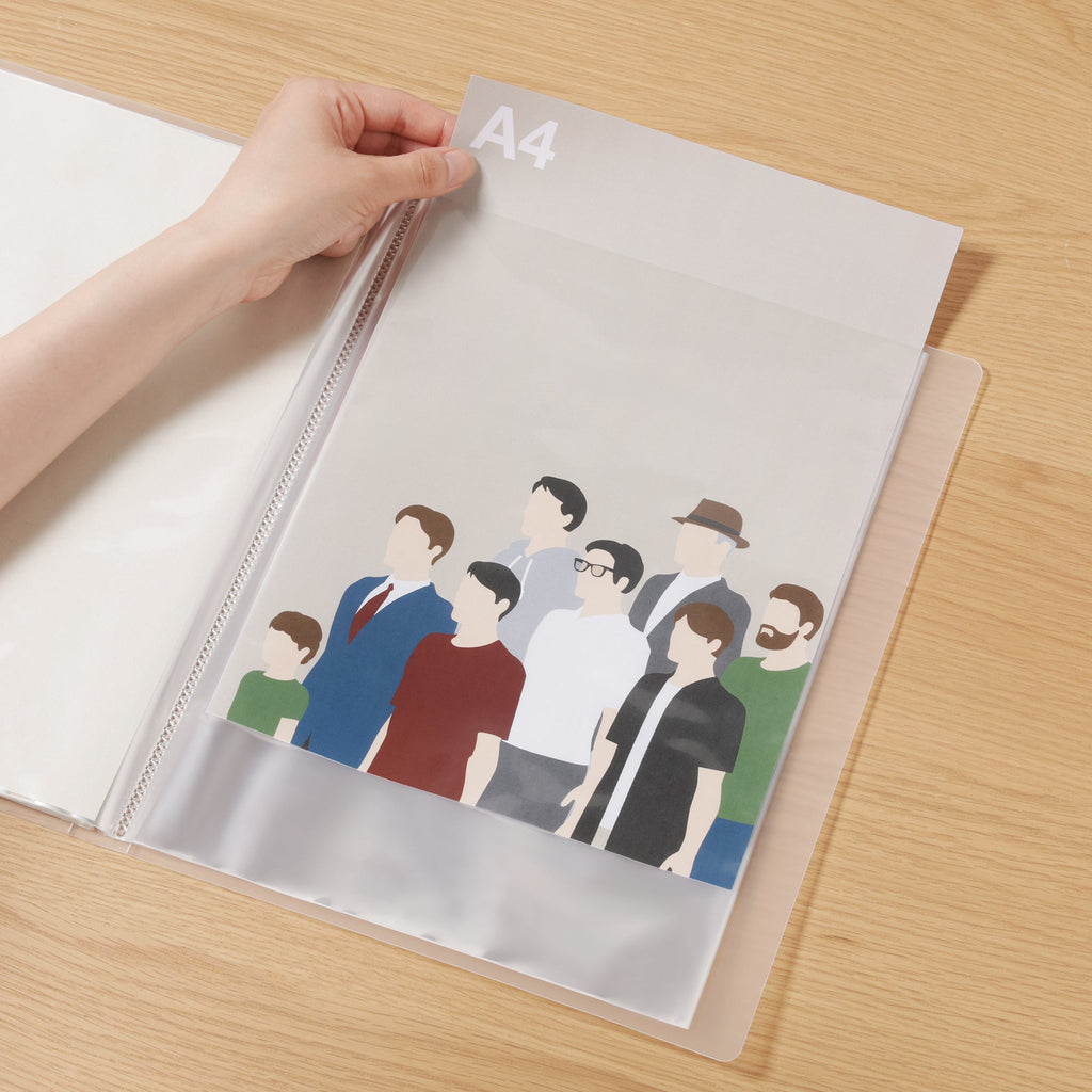 PP Soft Film Clear Folder A4 - 40 Pockets