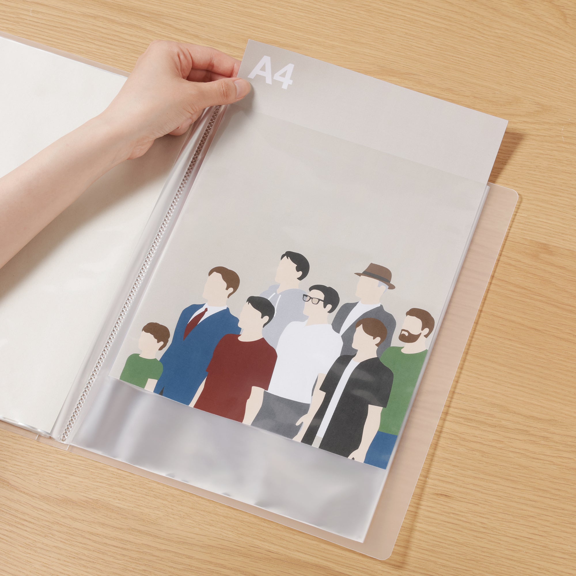 PP Soft Film Clear Folder A4 - 40 Pockets