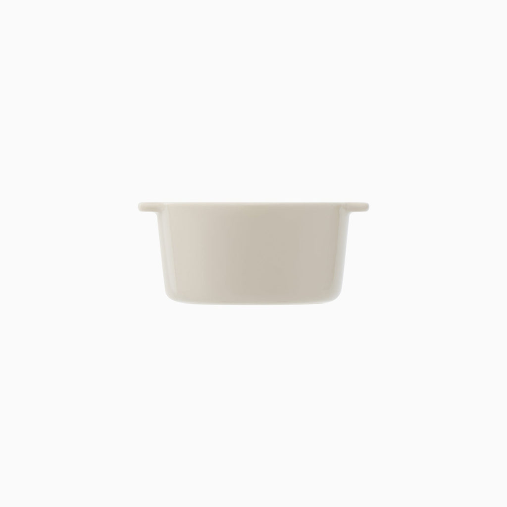Stoneware Mini Cocotte Bowl Dia. 4.5 - Gray Beige