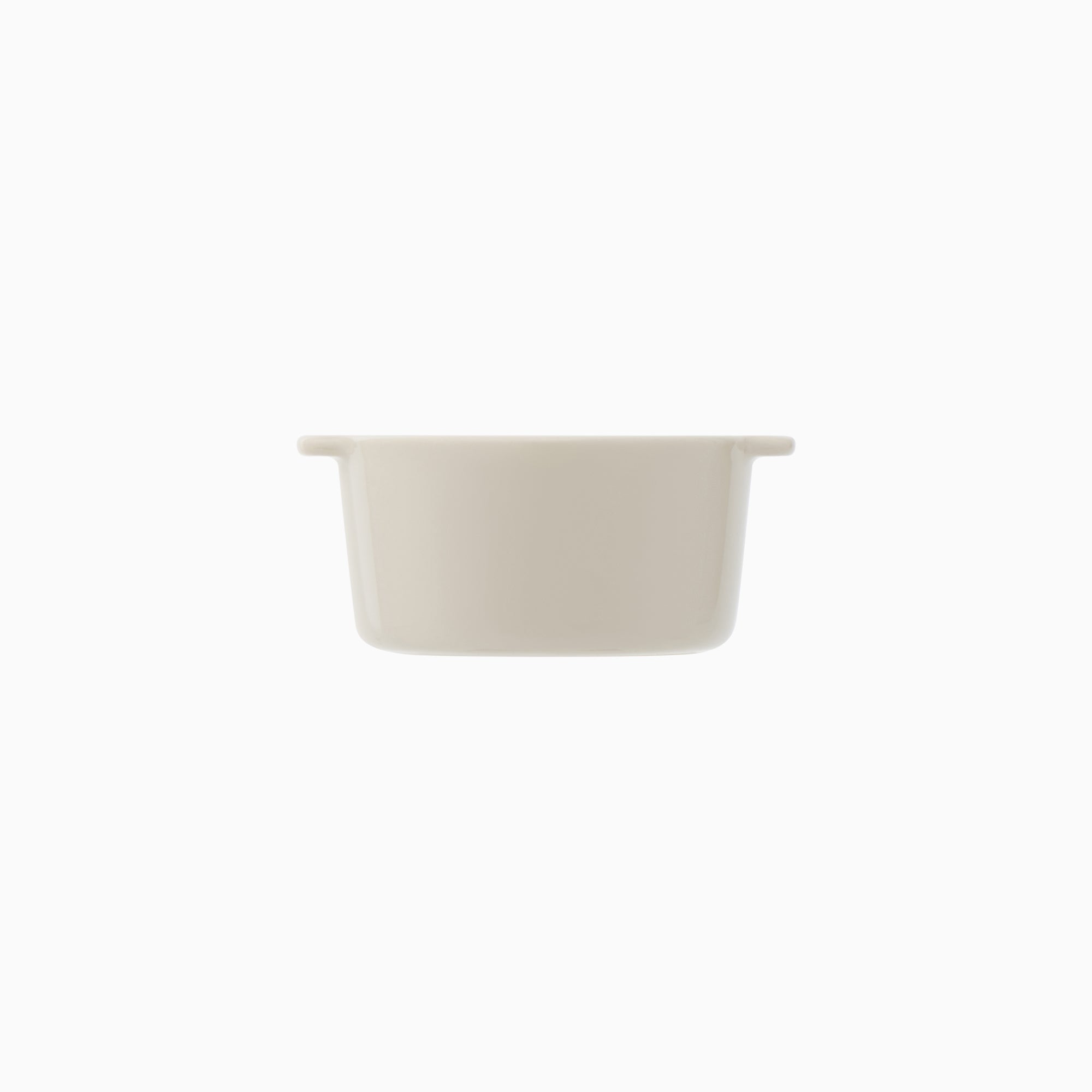 Stoneware Mini Cocotte Bowl Dia. 4.5 - Gray Beige