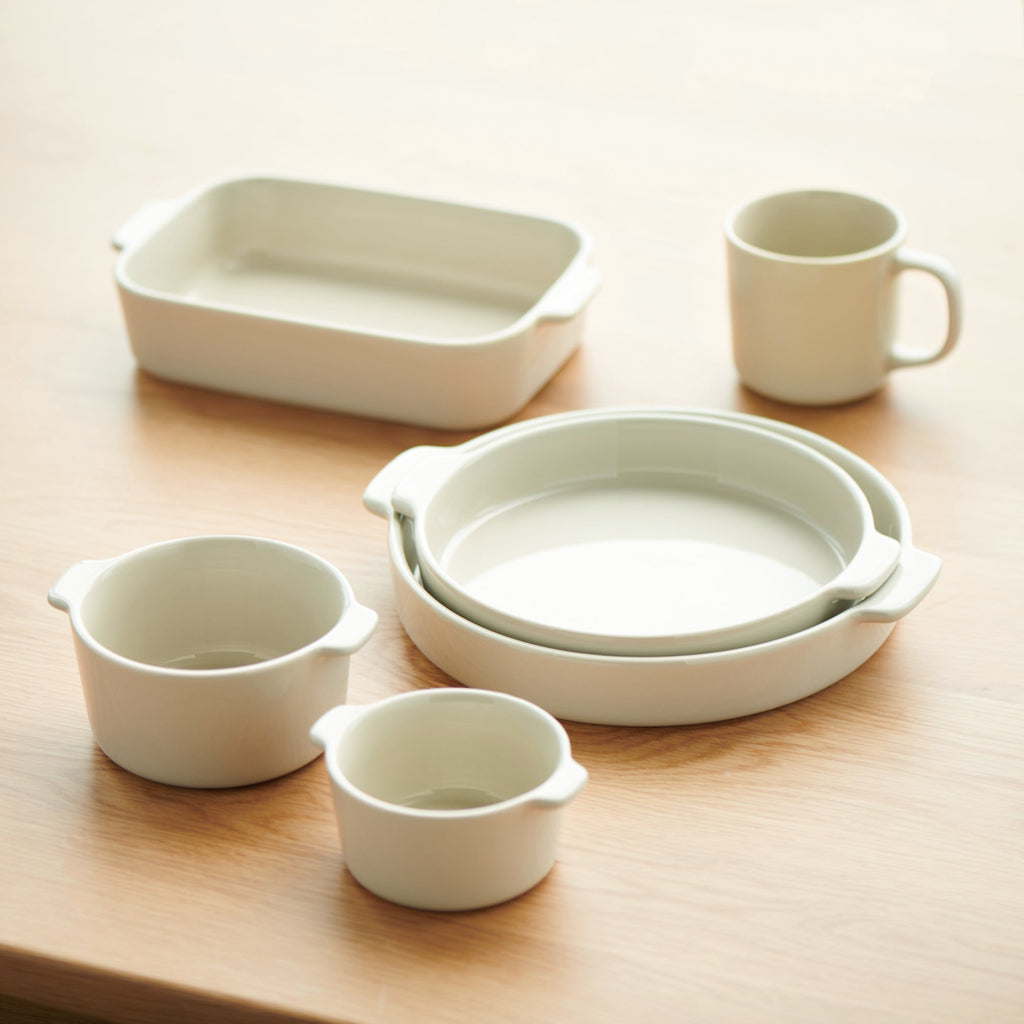 Stoneware Mini Cocotte Bowl Dia. 4.5 - Gray Beige