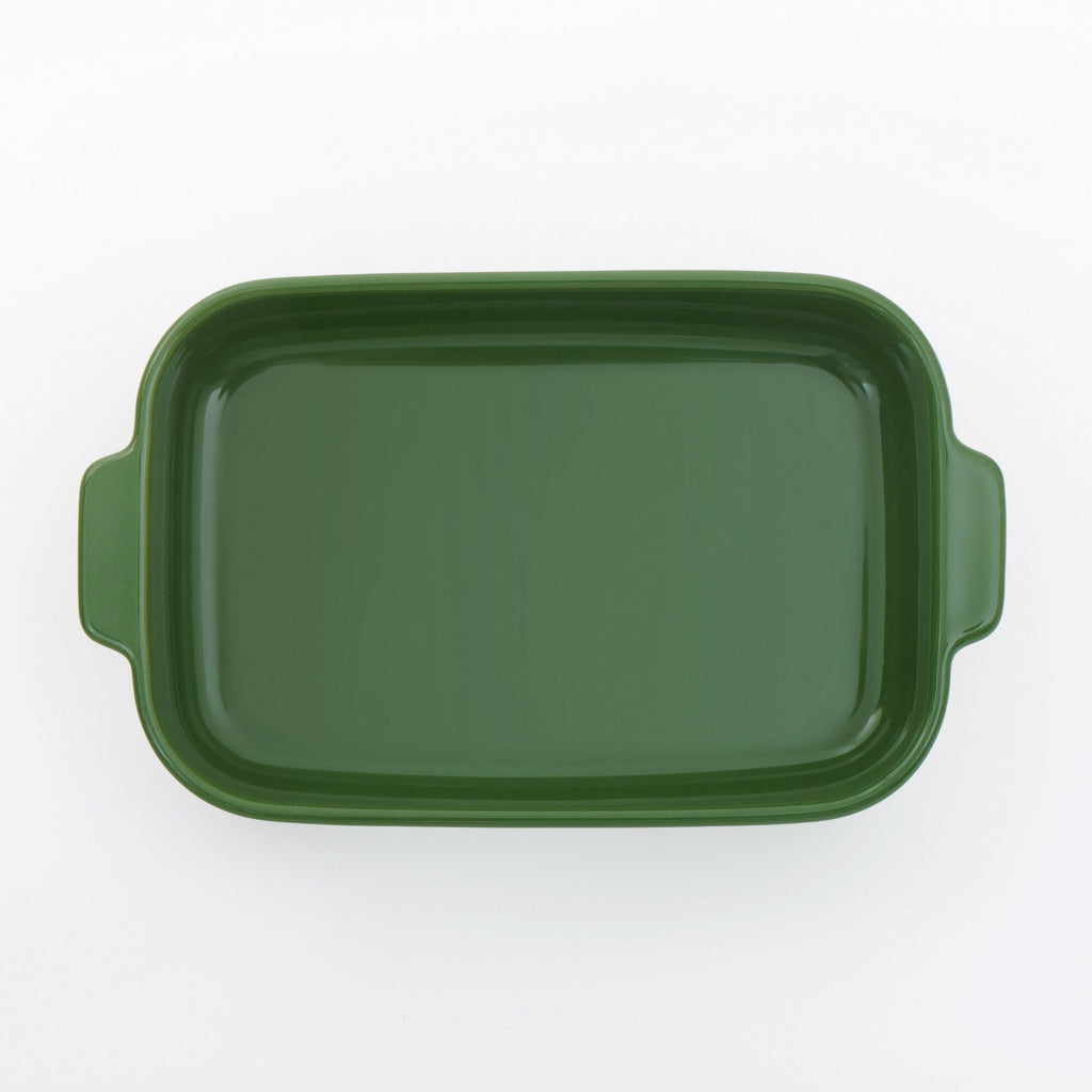 Stoneware Baking Dish Oven Tray - Green