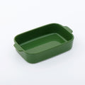 Stoneware Baking Dish Oven Tray - Green