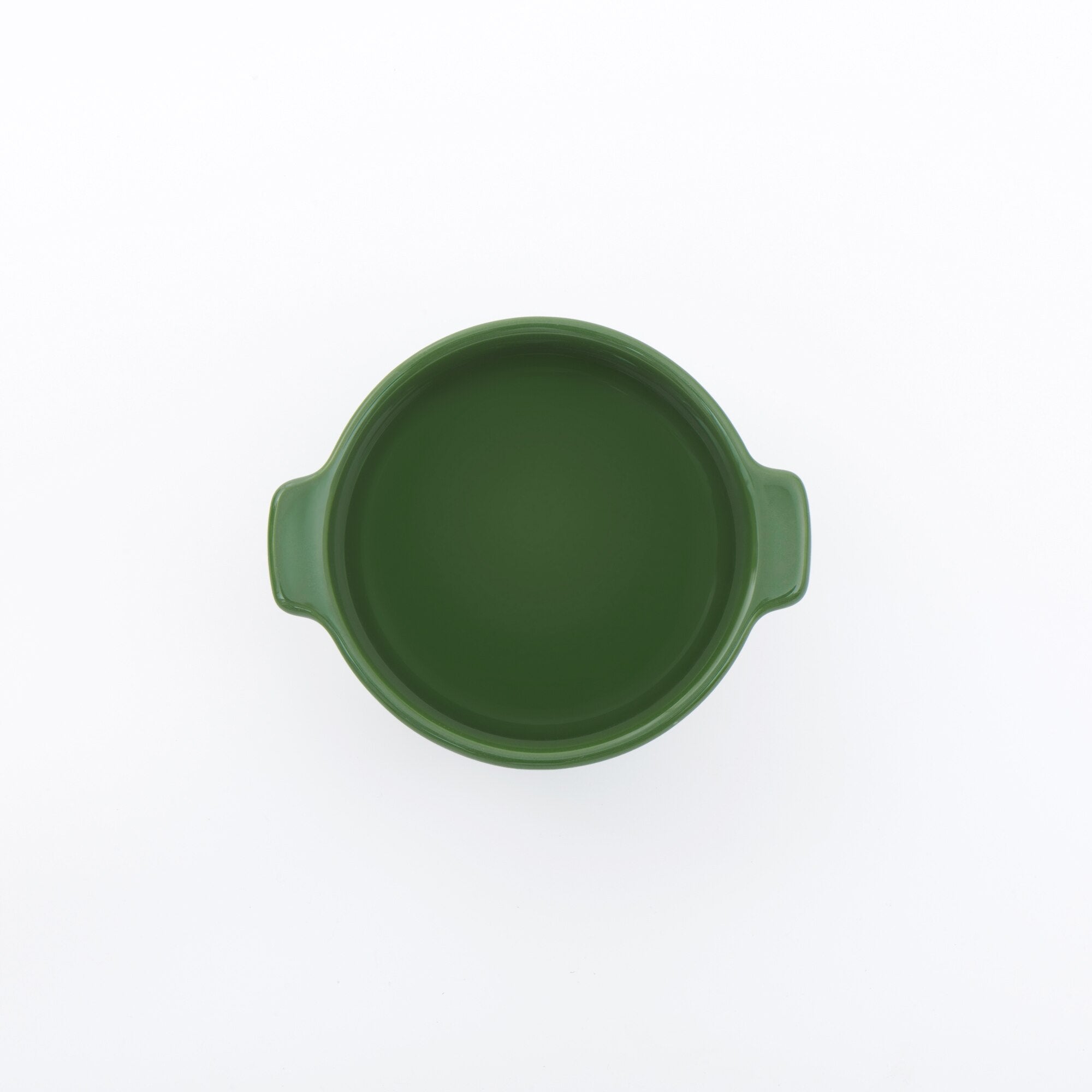 Stoneware Mini Cocotte Bowl Dia. 4.5 - Green