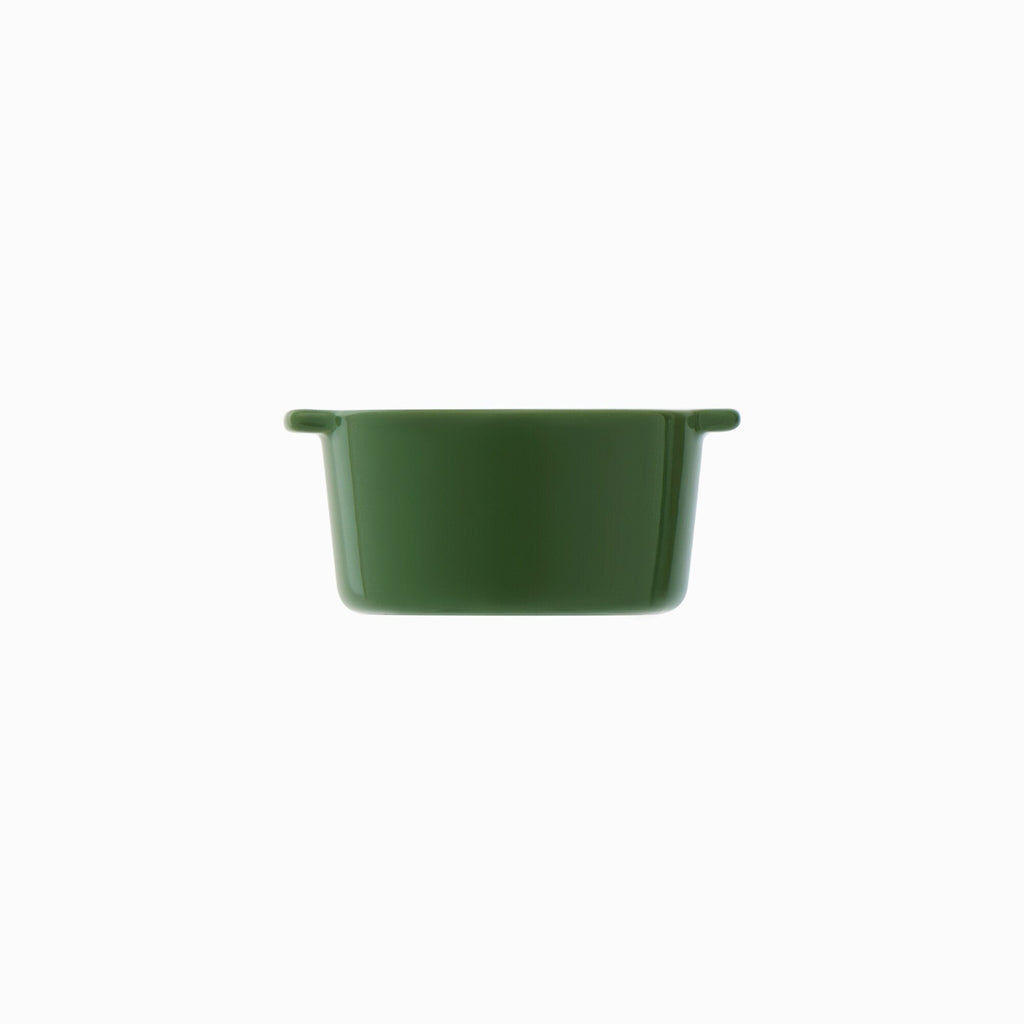 Stoneware Mini Cocotte Bowl Dia. 4.5 - Green