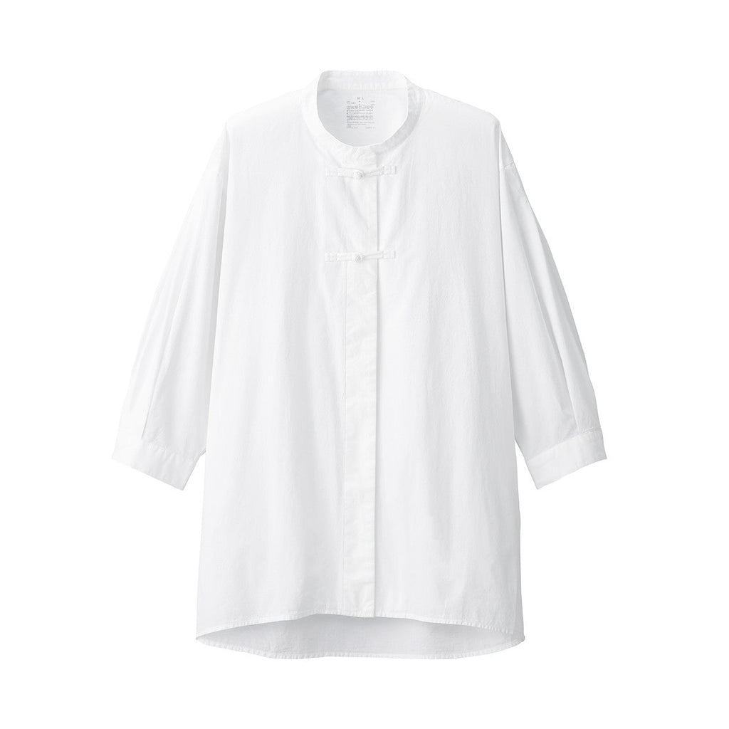 Women's Poplin 3/4 Sleeve Mid Length Shirt