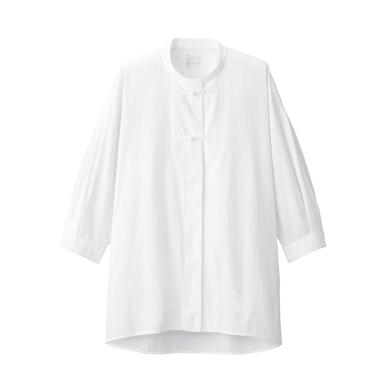 Women's Poplin 3/4 Sleeve Mid Length Shirt