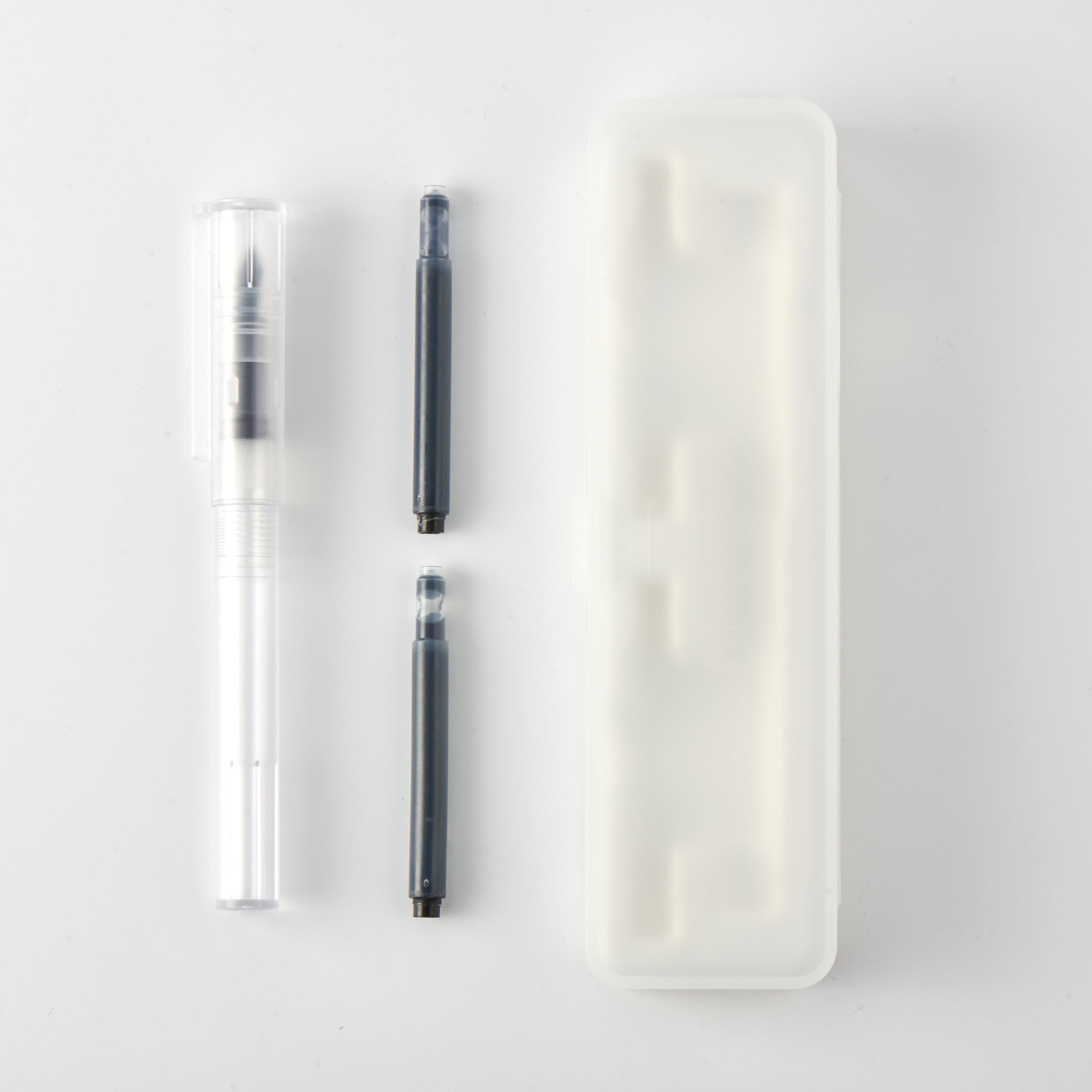 Polycarbonate Fountain Pen and Refill Set