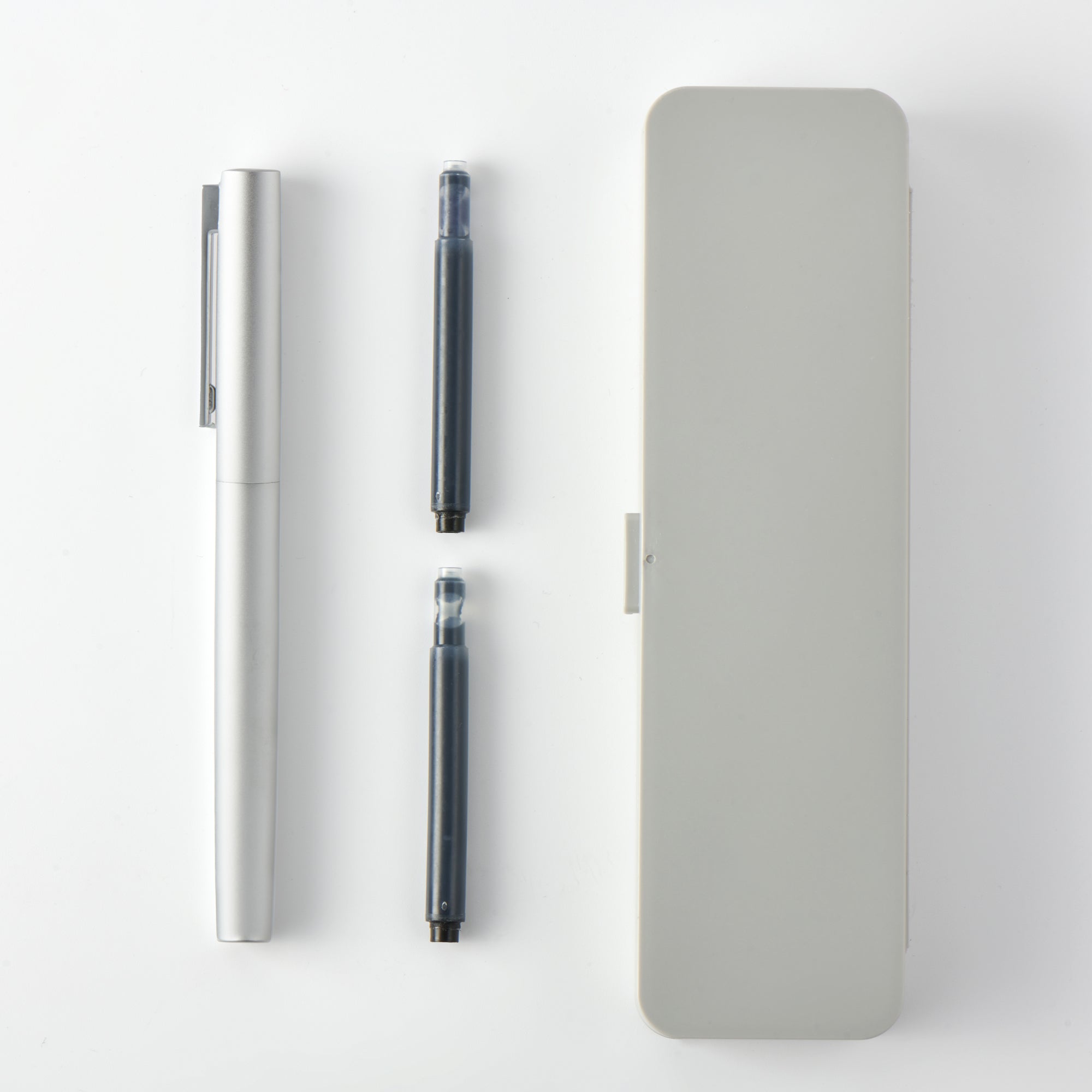 Aluminum Fountain Pen Set