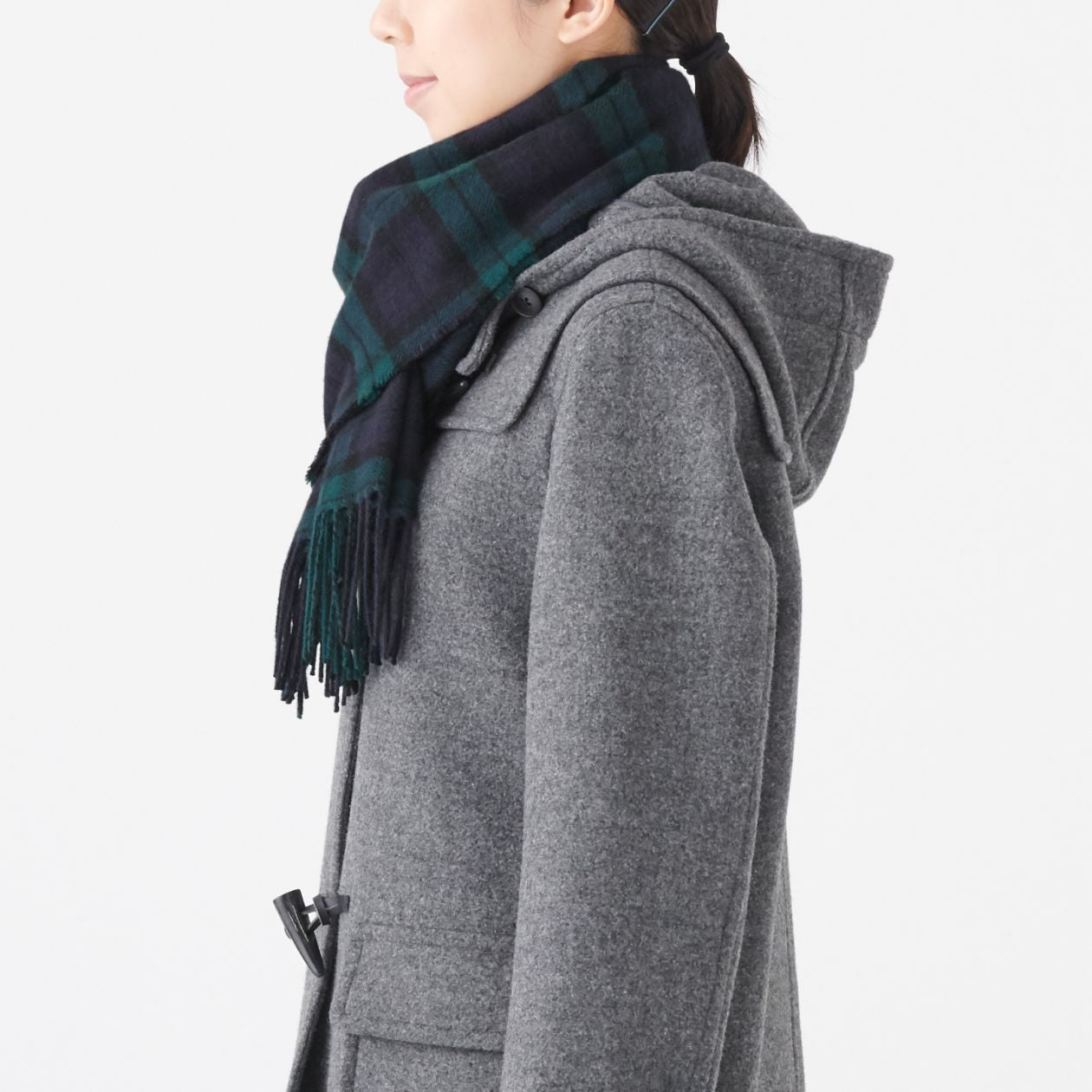 Wool Woven Scarf - Pattern 30x180cm