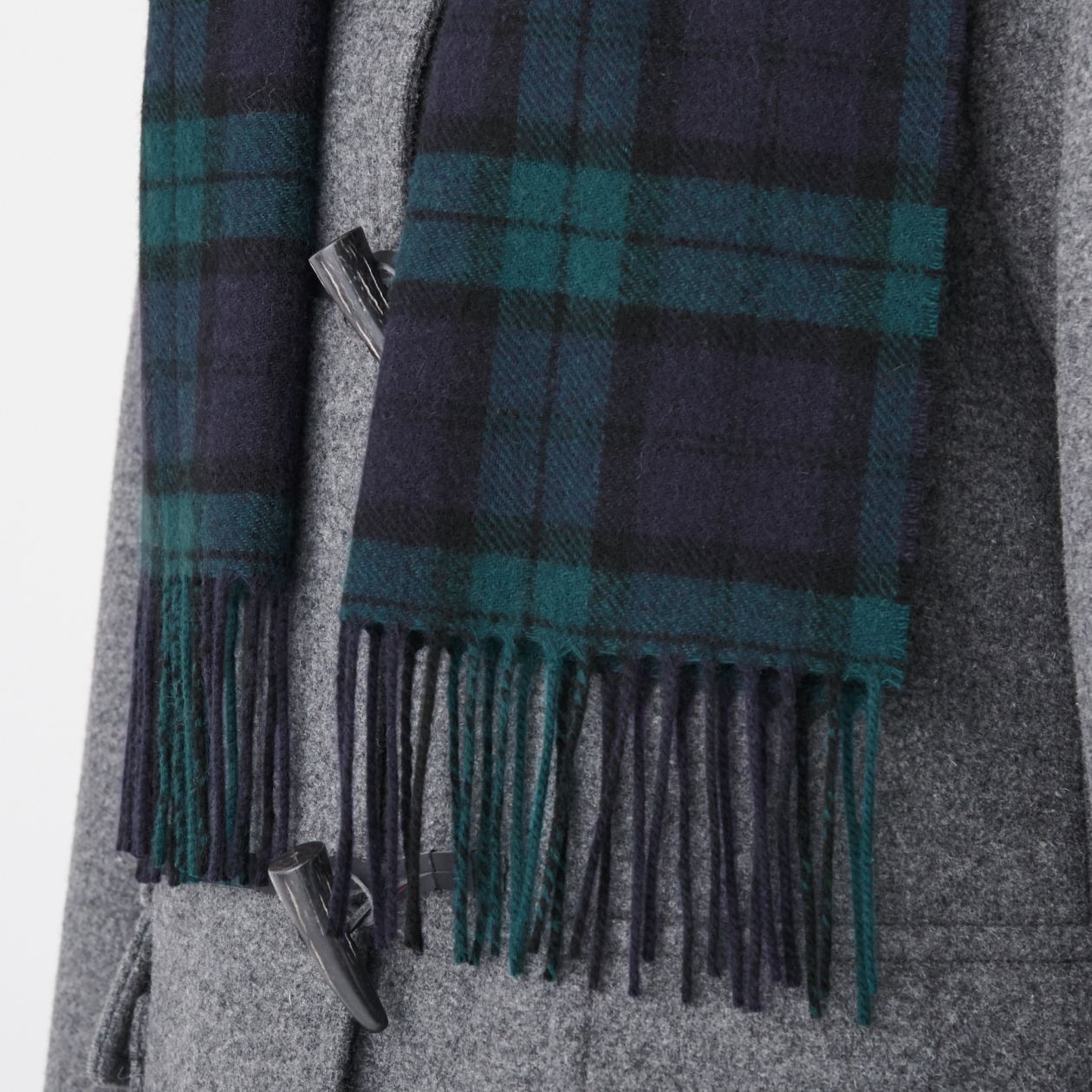Wool Woven Scarf - Pattern 30x180cm