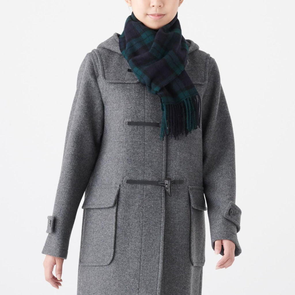 Wool Woven Scarf - Pattern 30x180cm