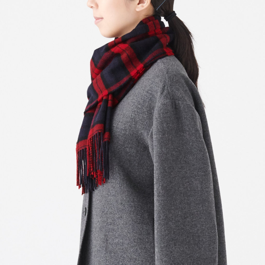 Wool Woven Scarf - Pattern 30x180cm