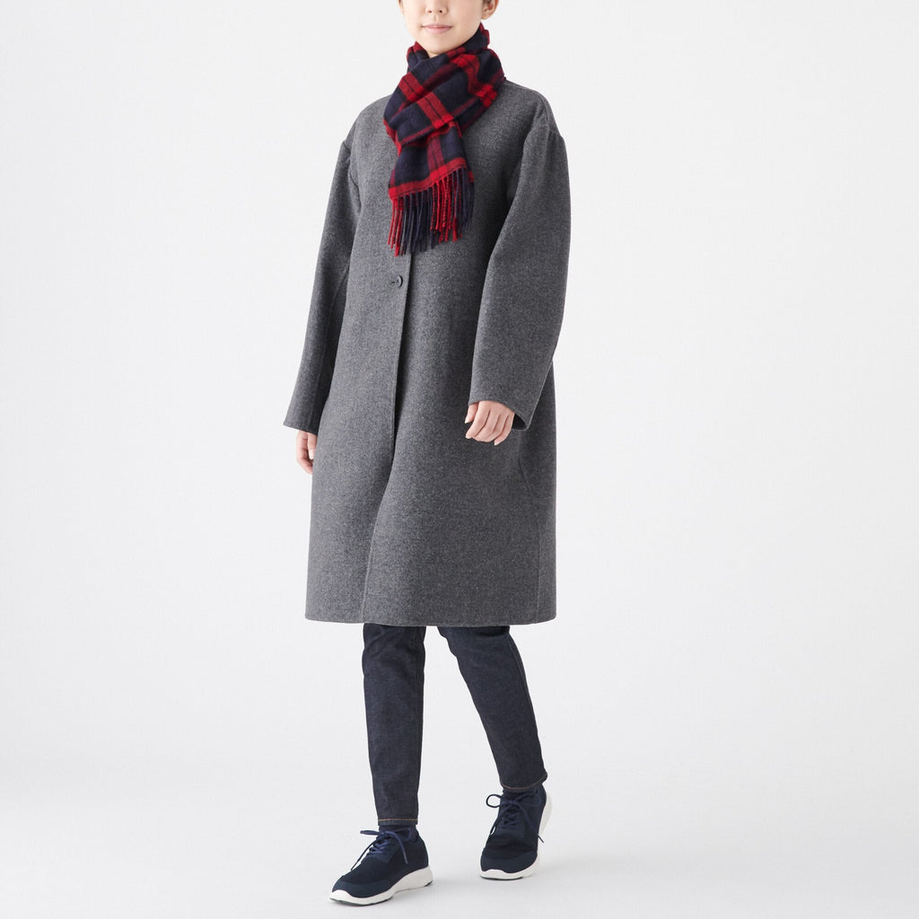Wool Woven Scarf - Pattern 30x180cm