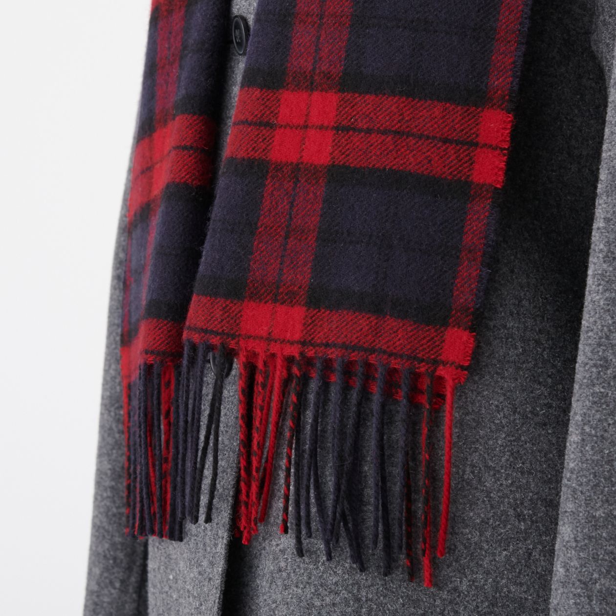 Wool Woven Scarf - Pattern 30x180cm