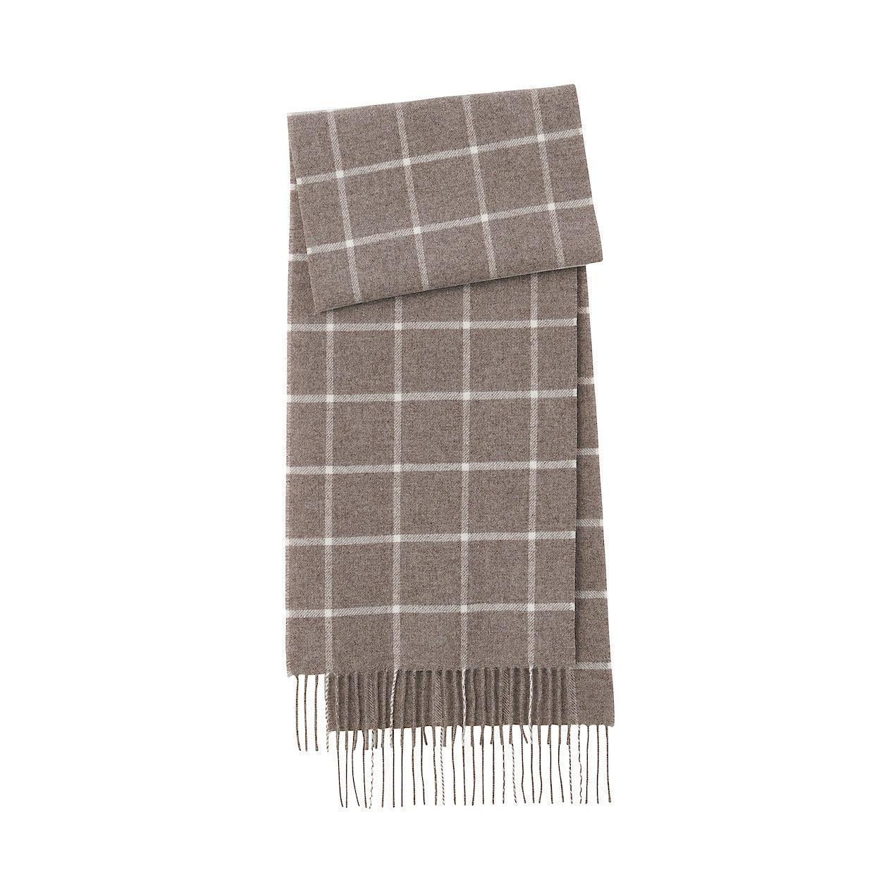 Wool Woven Scarf - Pattern 30x180cm Secondary image