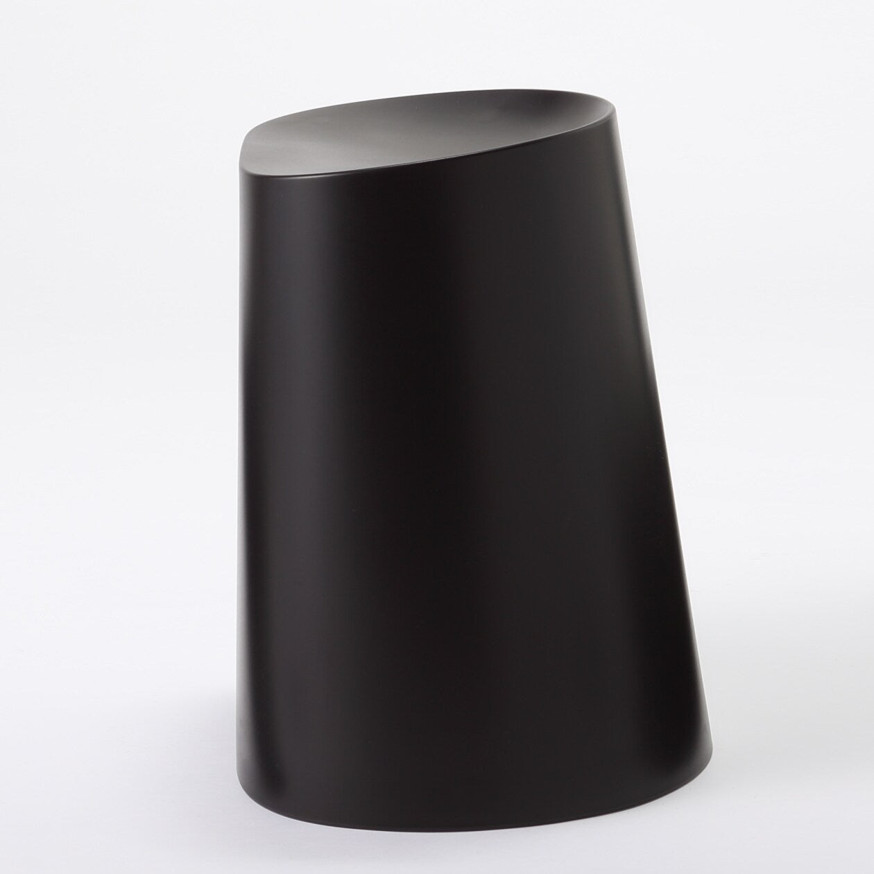 Polypropylene Stackable Stool Dark Gray