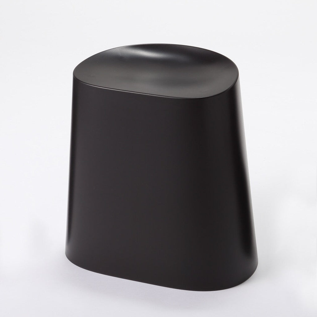 Polypropylene Stackable Stool Dark Gray