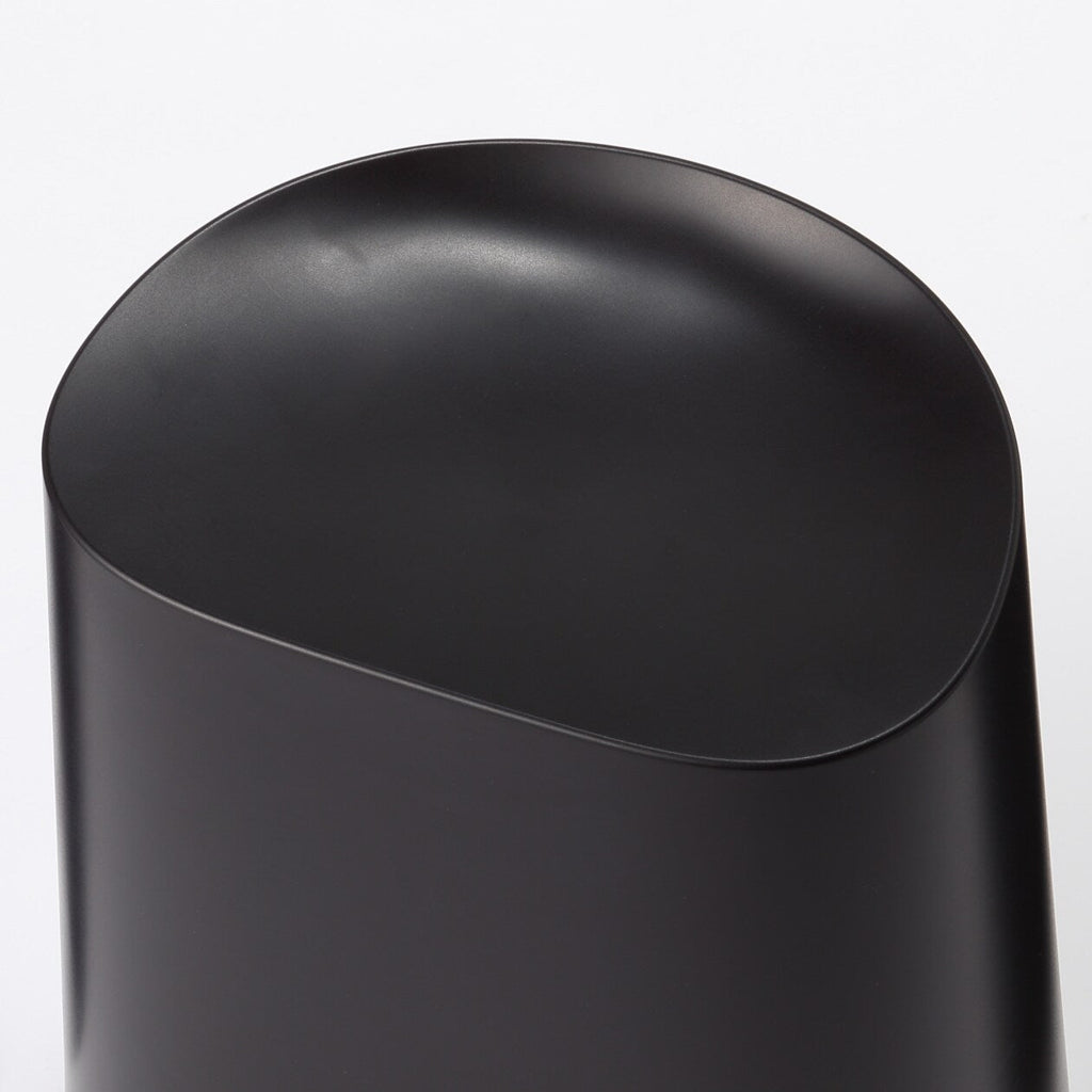Polypropylene Stackable Stool Dark Gray