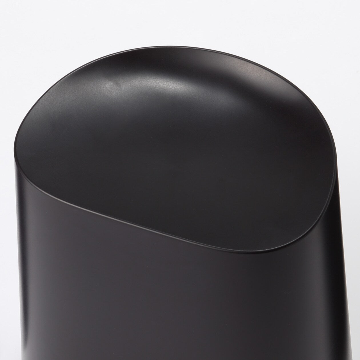 Polypropylene Stackable Stool Dark Gray