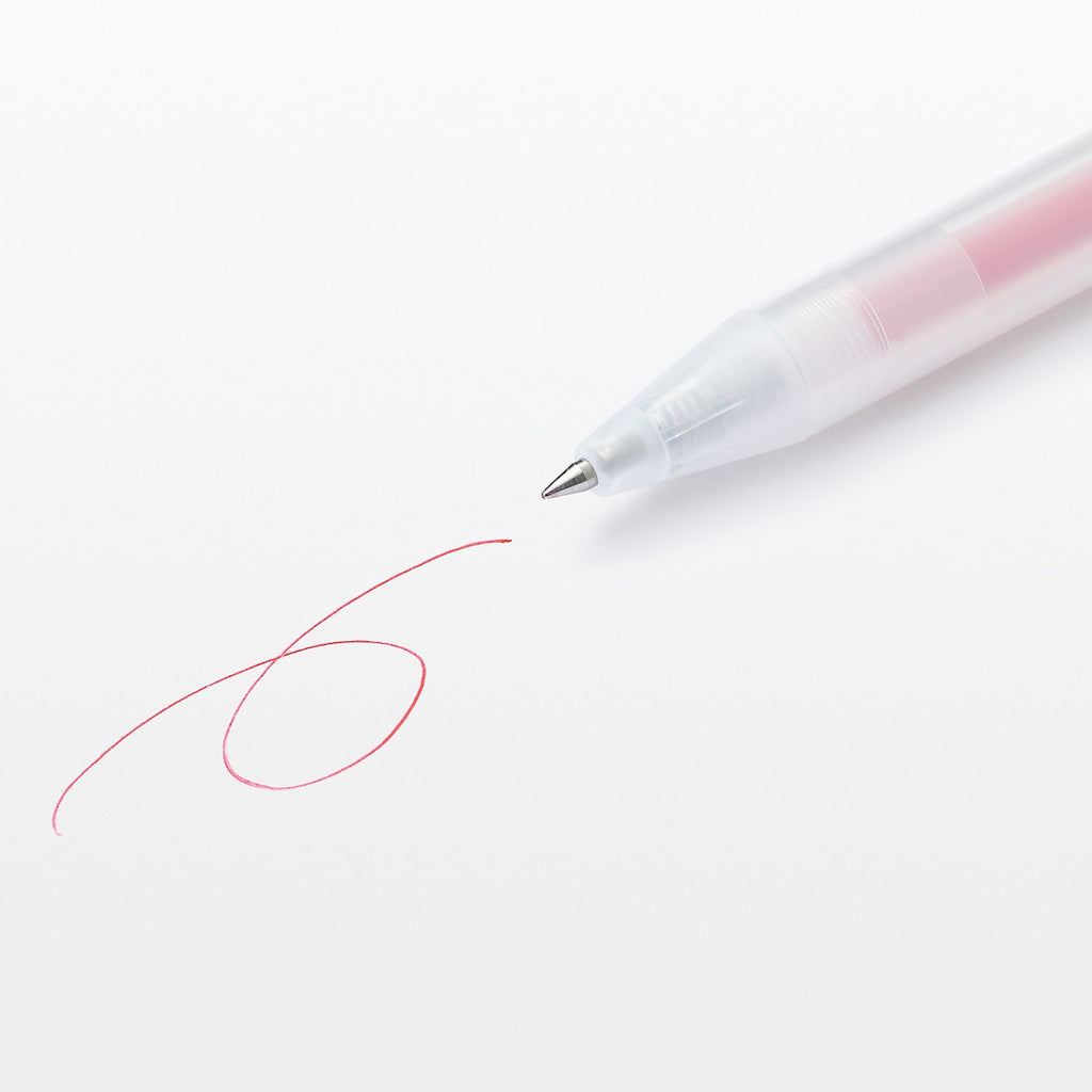 Smooth Gel Ink Ballpoint Knock Pen 0.3 mm