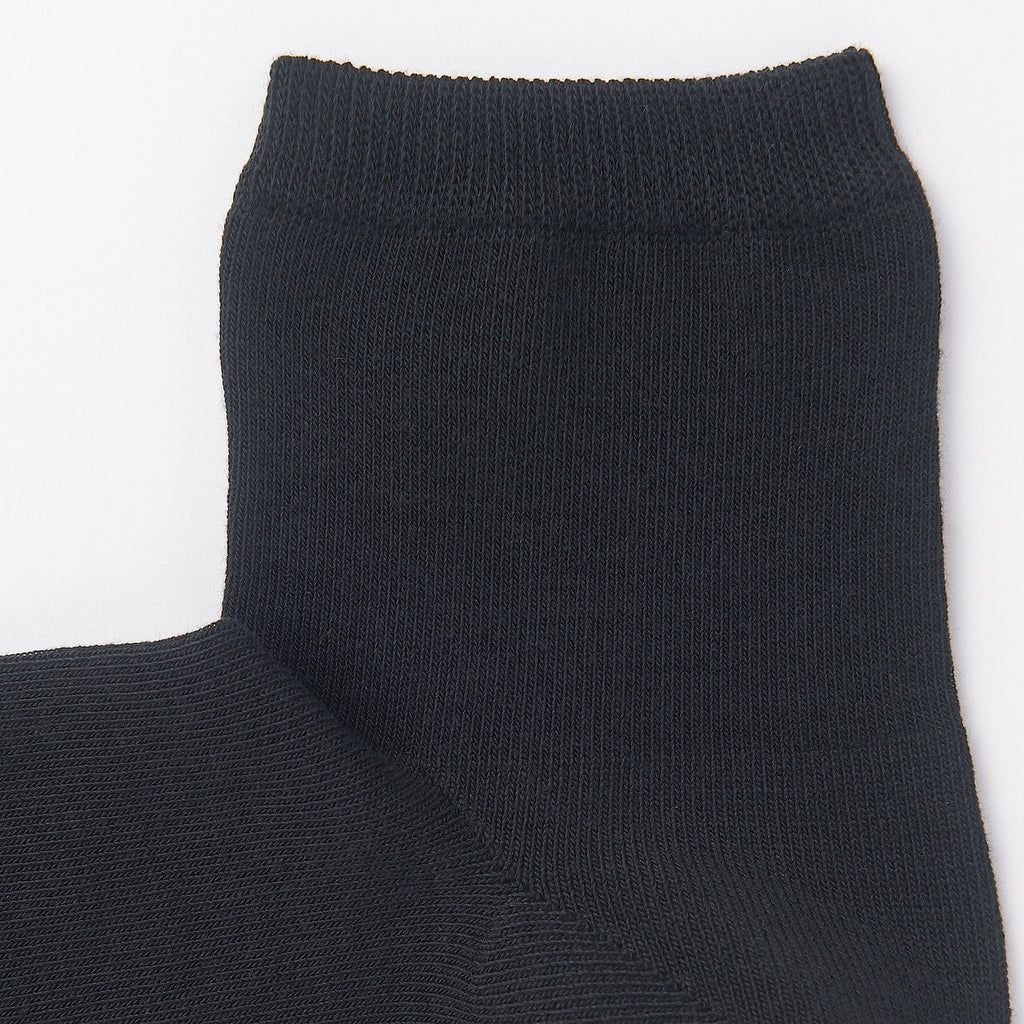 Organic Cotton Right Angle No Elastic Short Socks