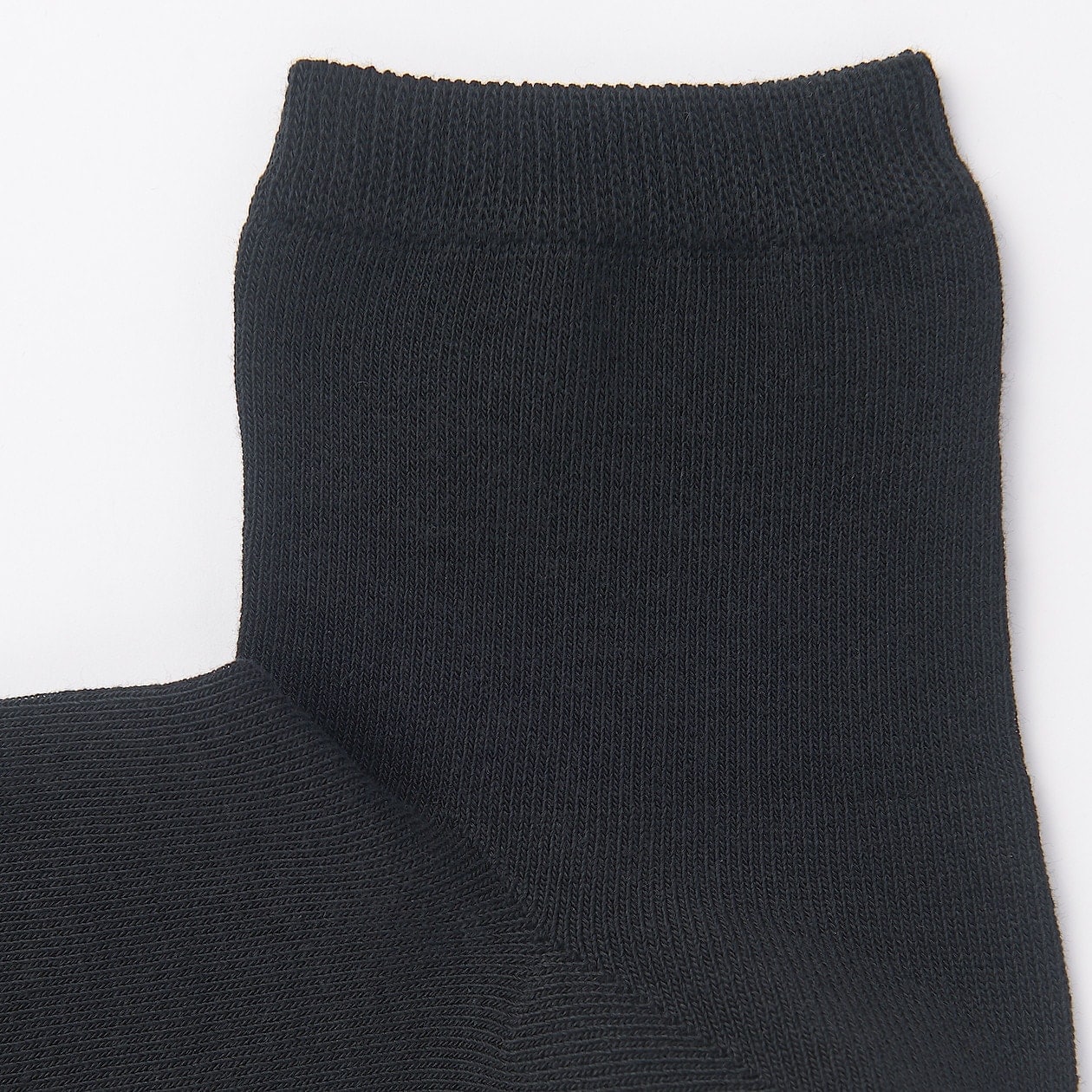 Organic Cotton Right Angle No Elastic Short Socks