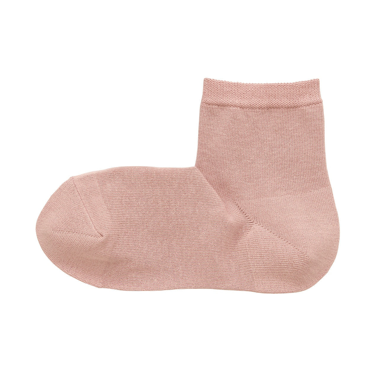 Organic Cotton Right Angle No Elastic Short Socks