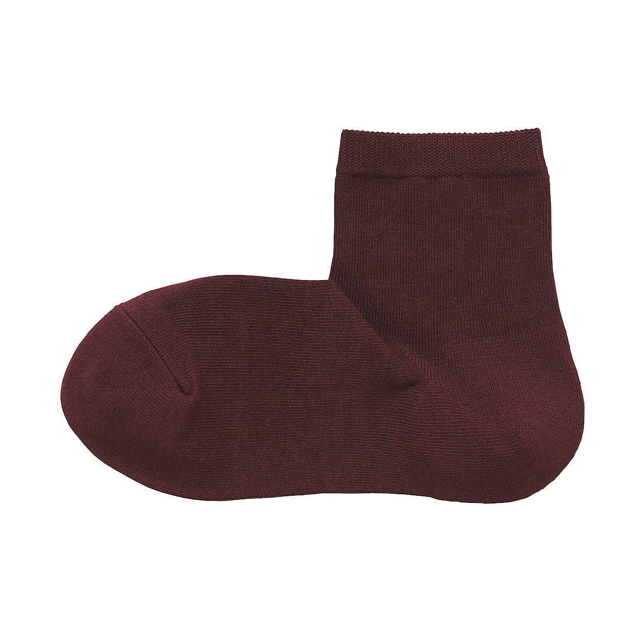 Organic Cotton Right Angle No Elastic Short Socks