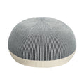ID脡E PUUF Cover - White x Black Cushion Sold Separately